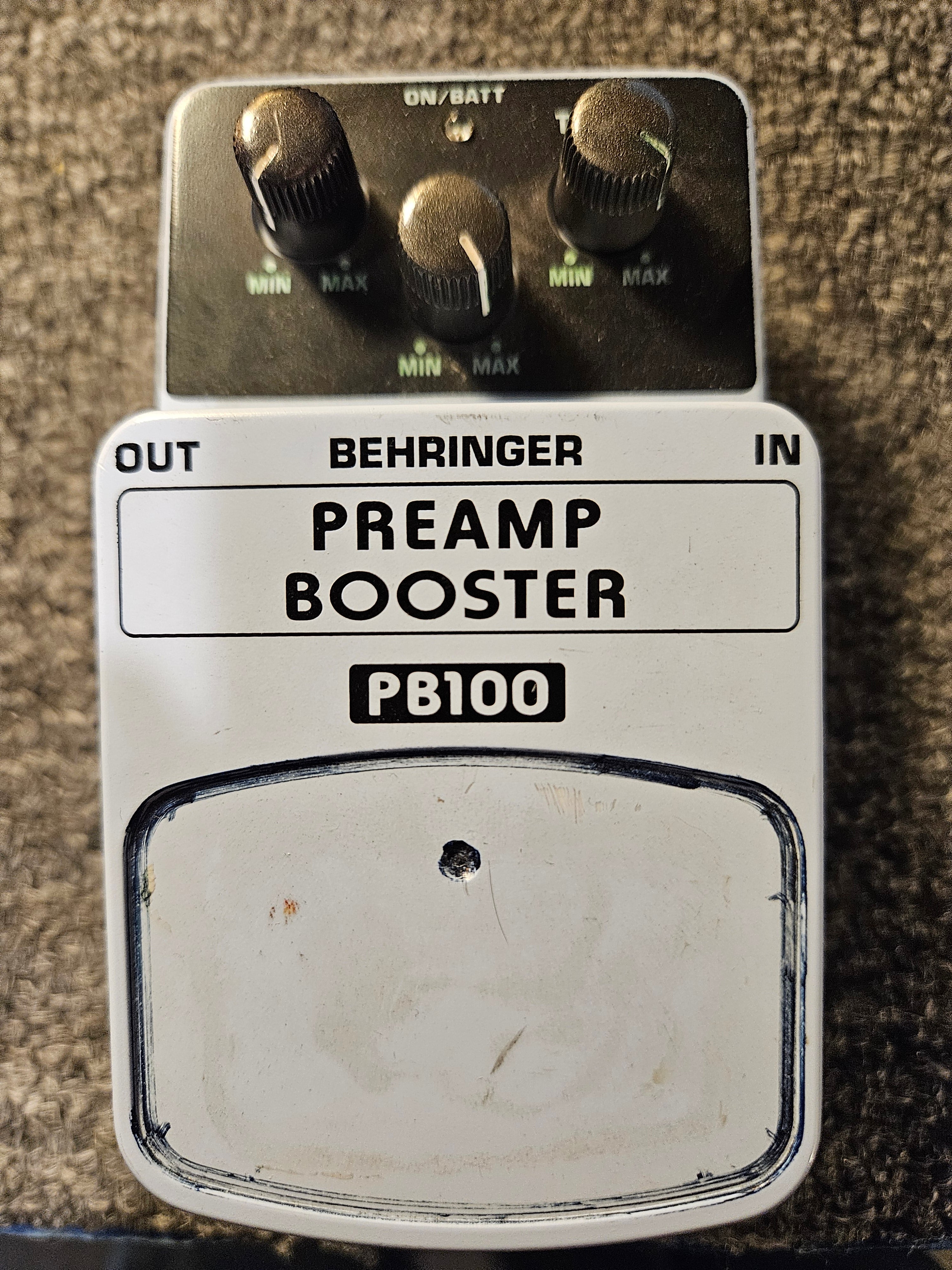 【中古】BEHRINGER PREAMP/BOOSTER PB100 pryksarmqyff7ucohlq7.jpg?v=