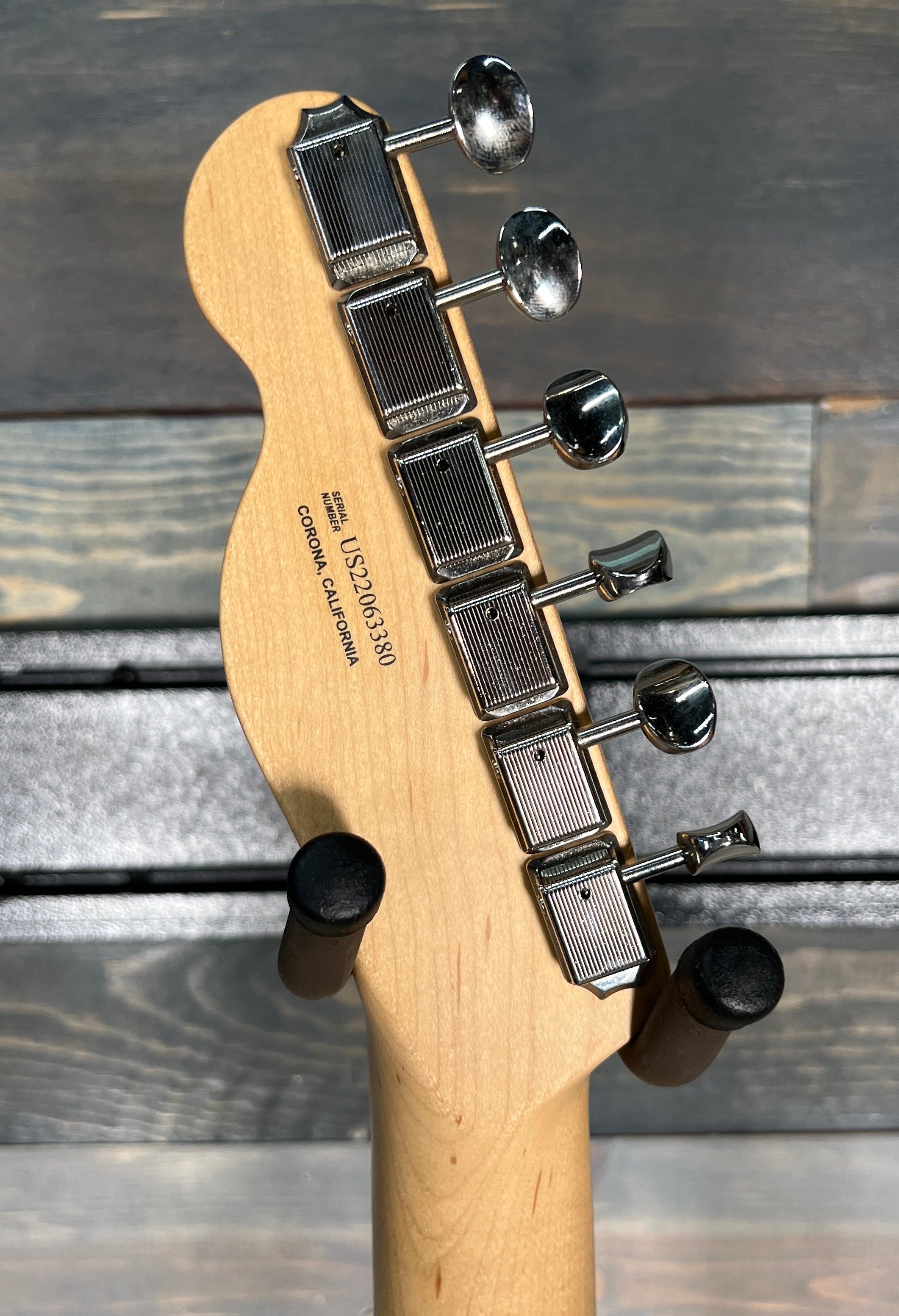 USED Fender American Performer Telecaster Hum - Satin Seafoam Green