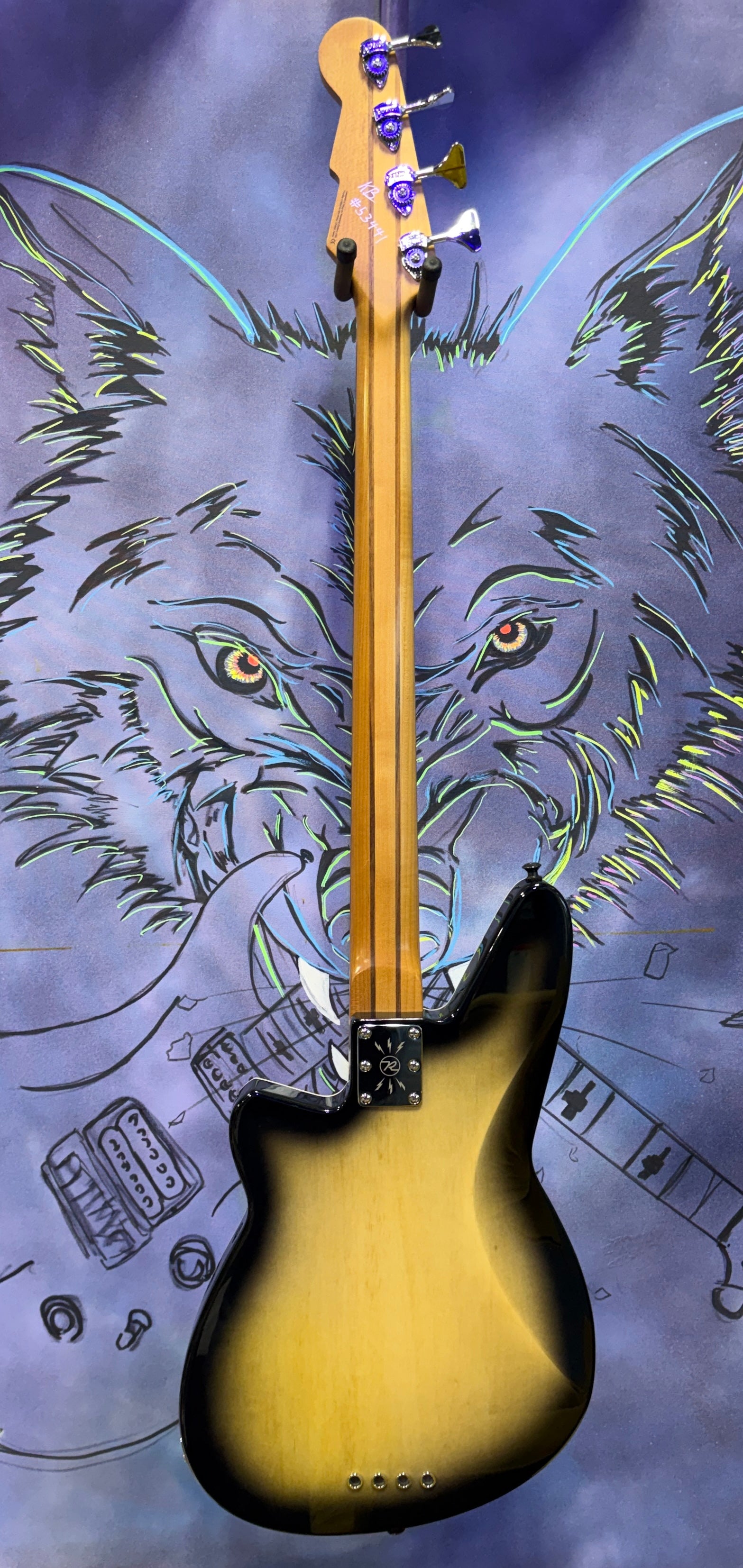 USED Reverend Triad - Korina Burst
