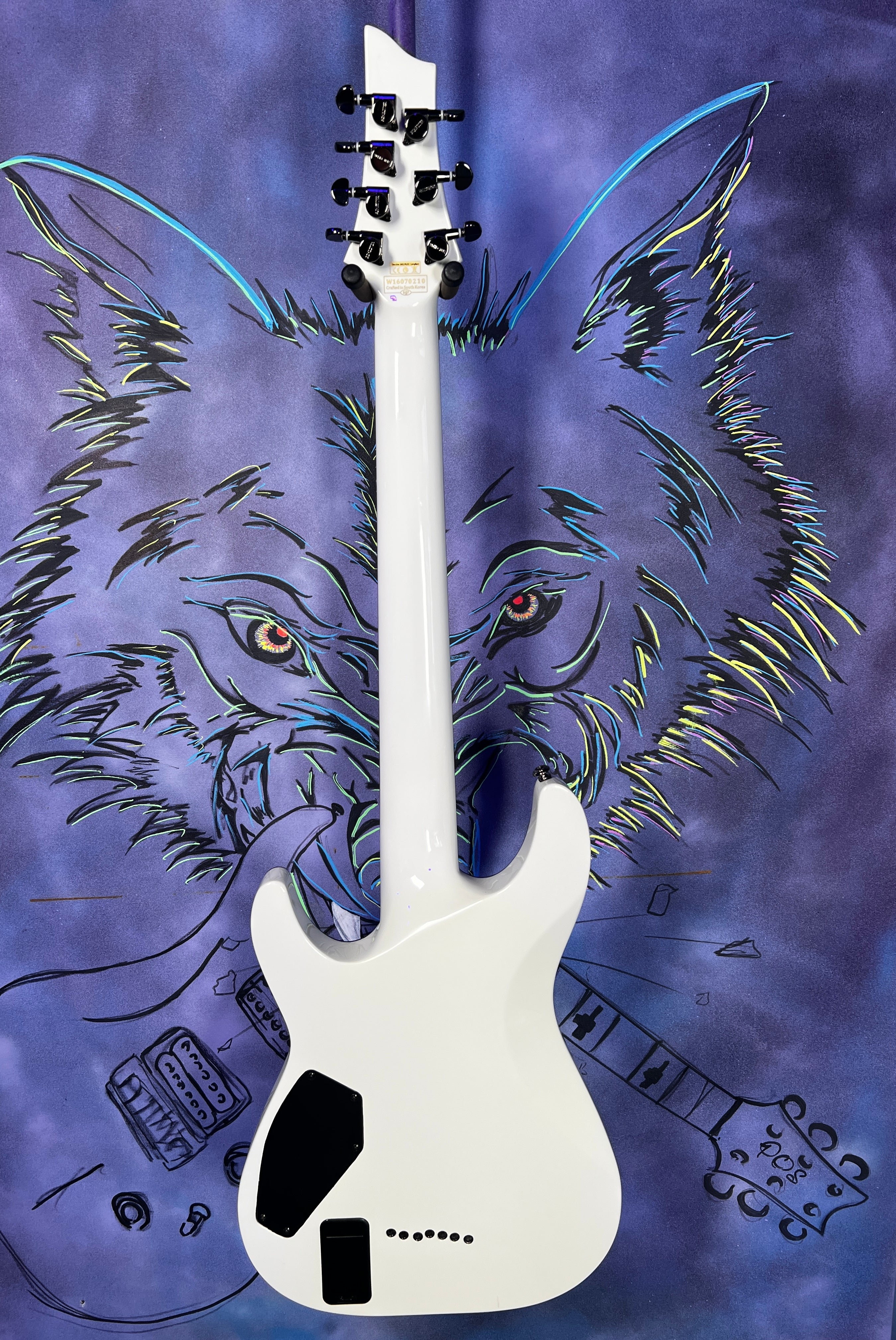 Schecter Hellraiser C-7 - White