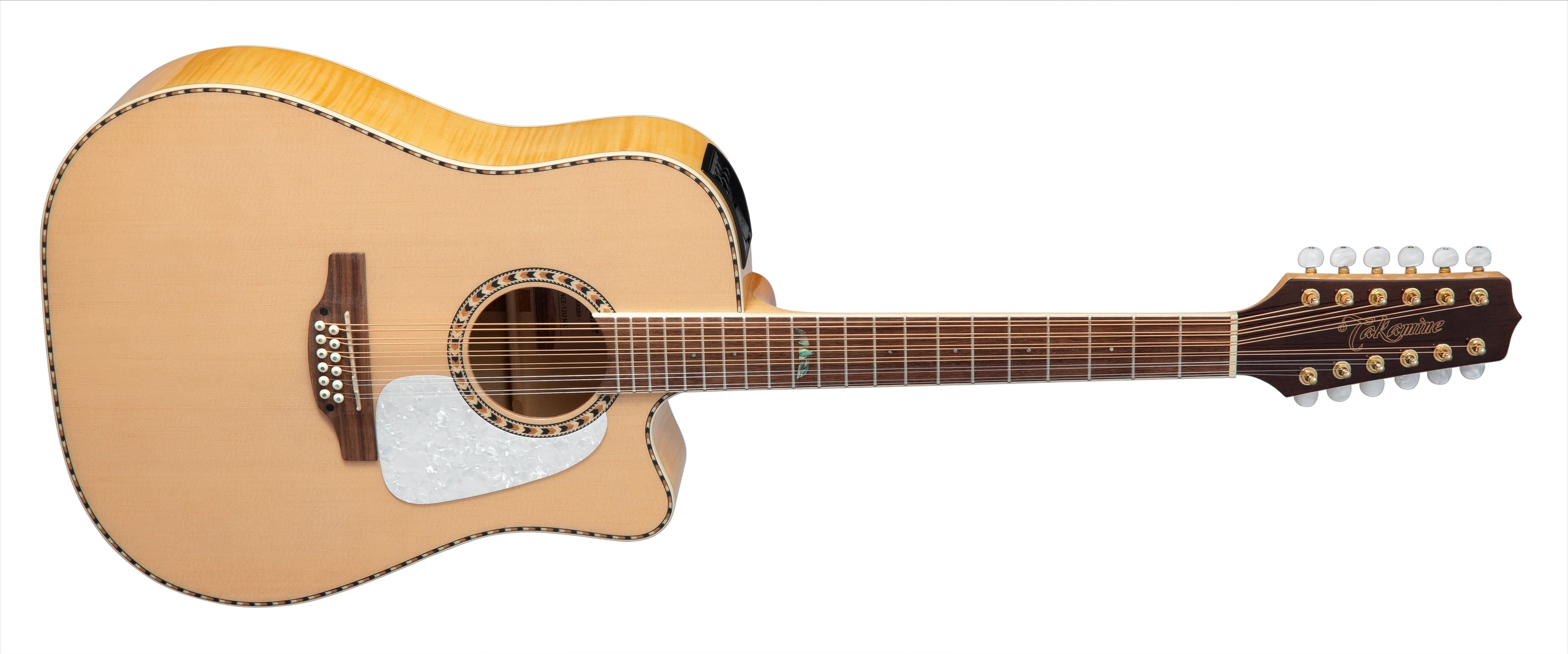 TAKGD74CE-12 String Unison Acoustic Guitar - Natural