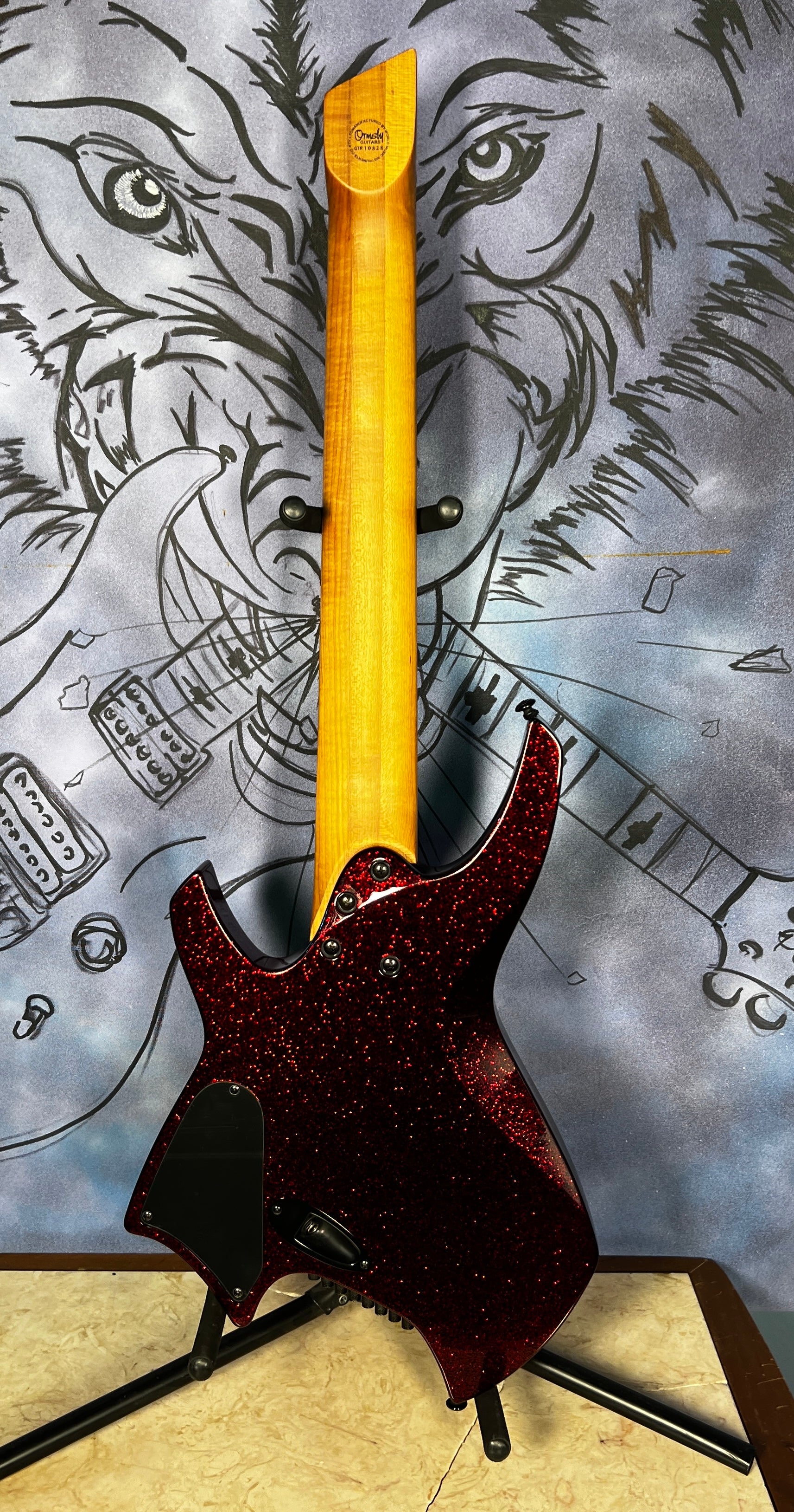 Ormsby Goliath Red Sparkle 7弦 ヘッドレス 希少