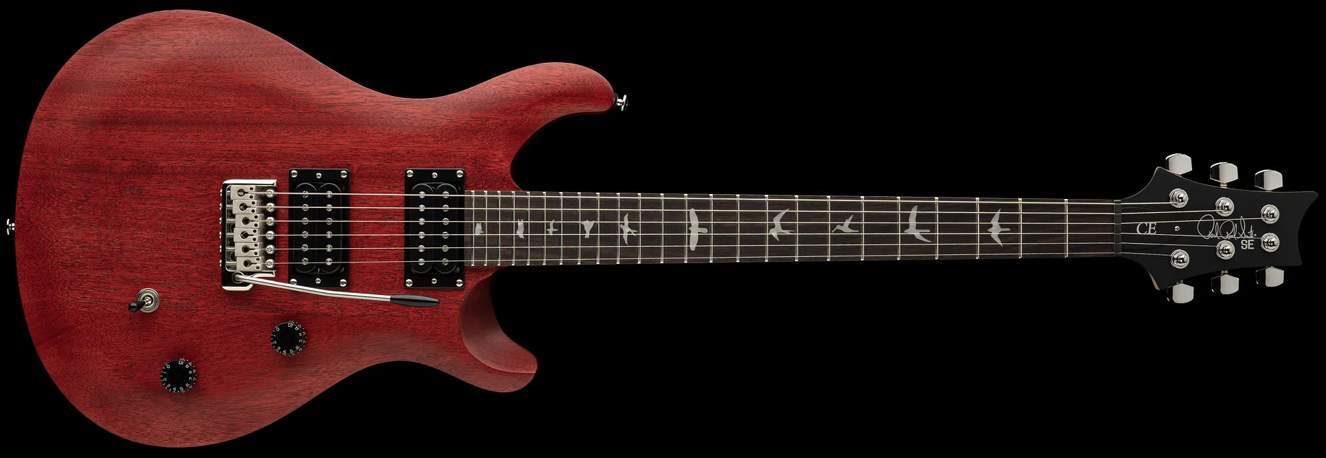 PRS SE CE24 Standard Satin Electric - Vintage Cherry