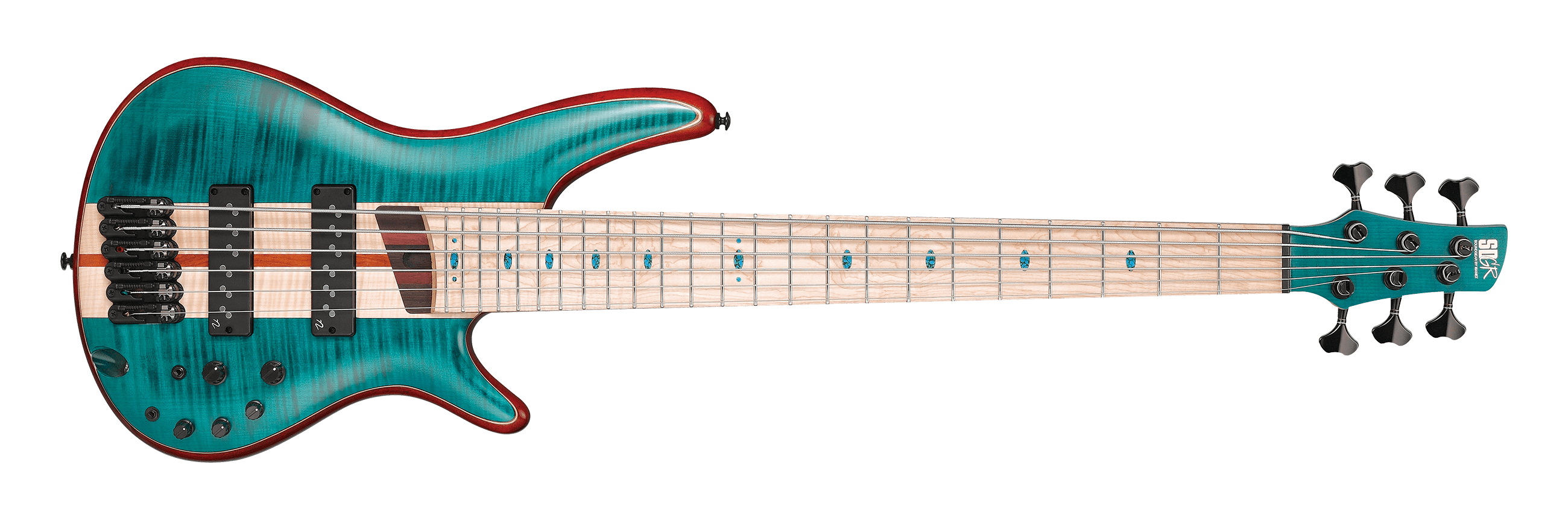 Ibanez SR1426B Bass Guitar - Caribbean Green Low Gloss