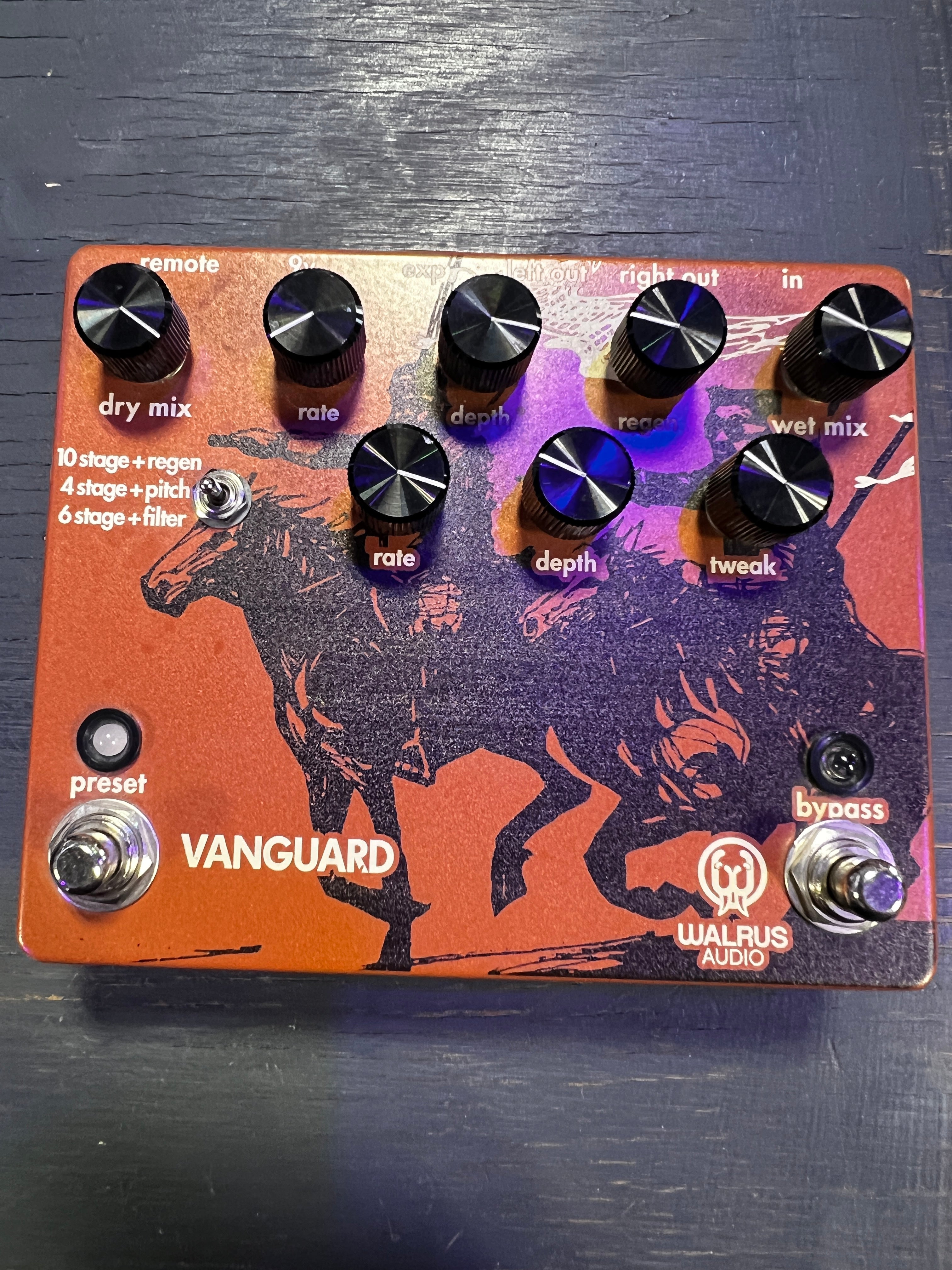 USED Walrus Audio Vanguard Dual Phaser