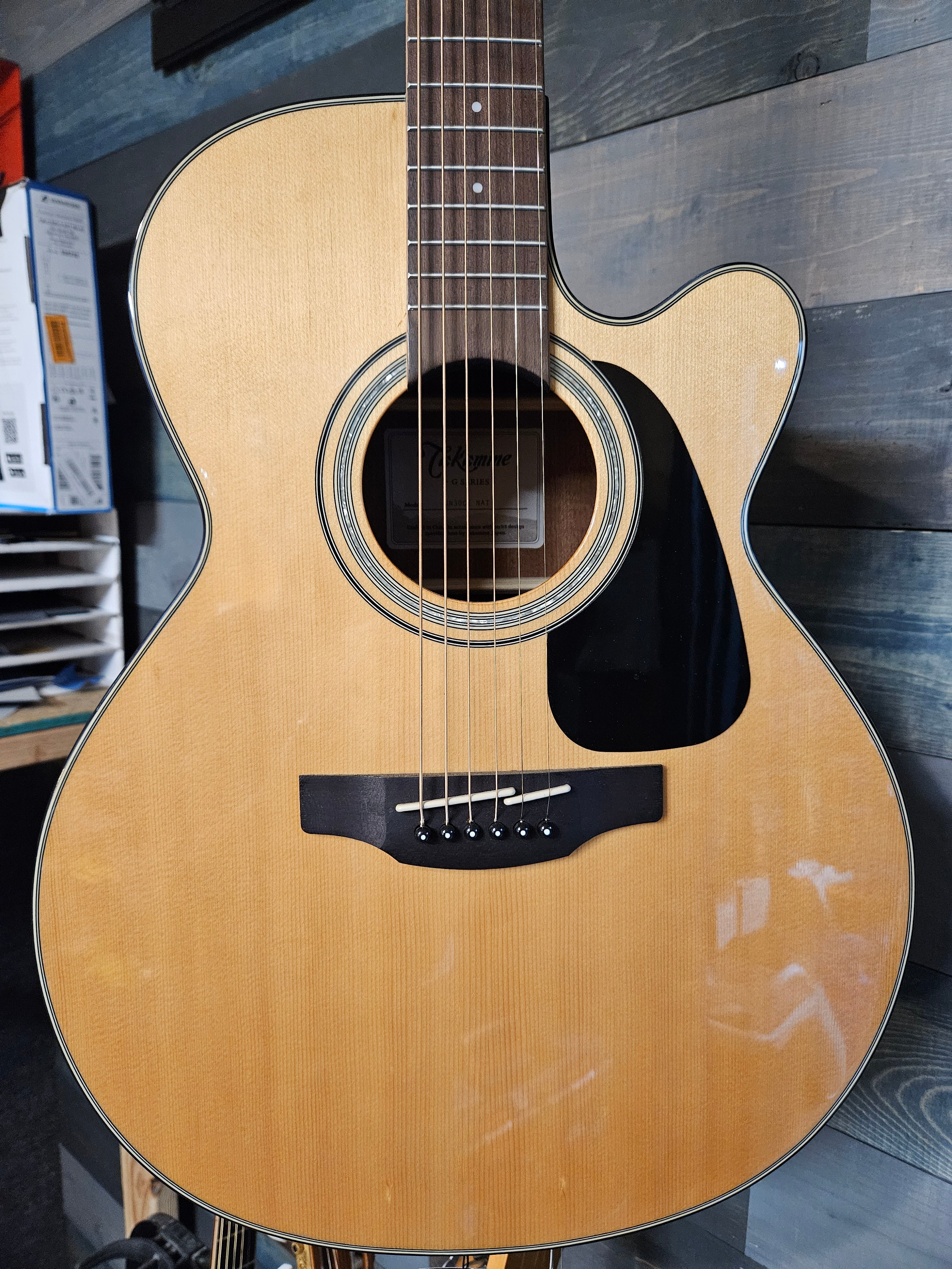 USED Takamine GN30CE Acoustic-Electric Cutaway - Natual