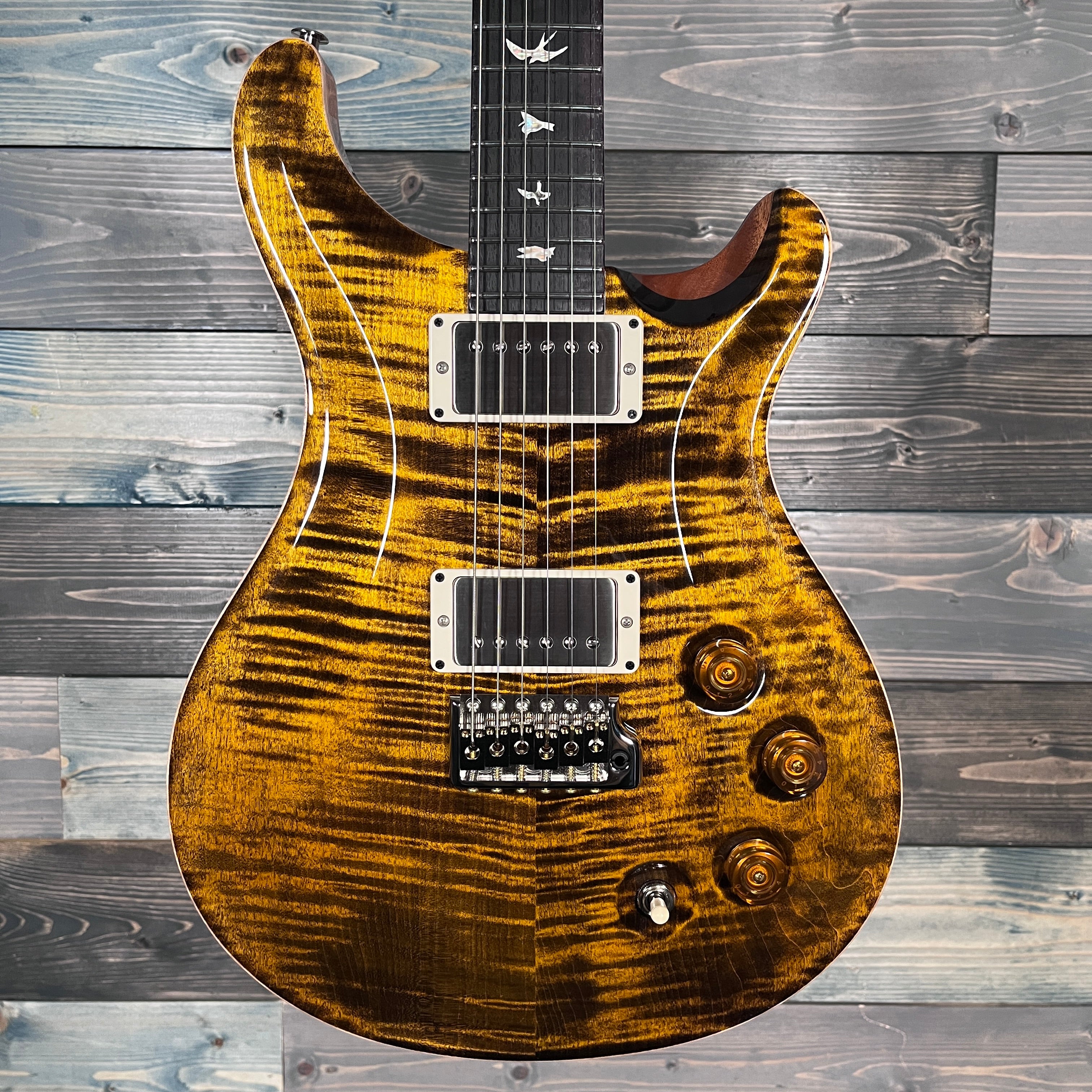 PRS DGT Electric Guitar NON-10 Top - Yellow Tiger