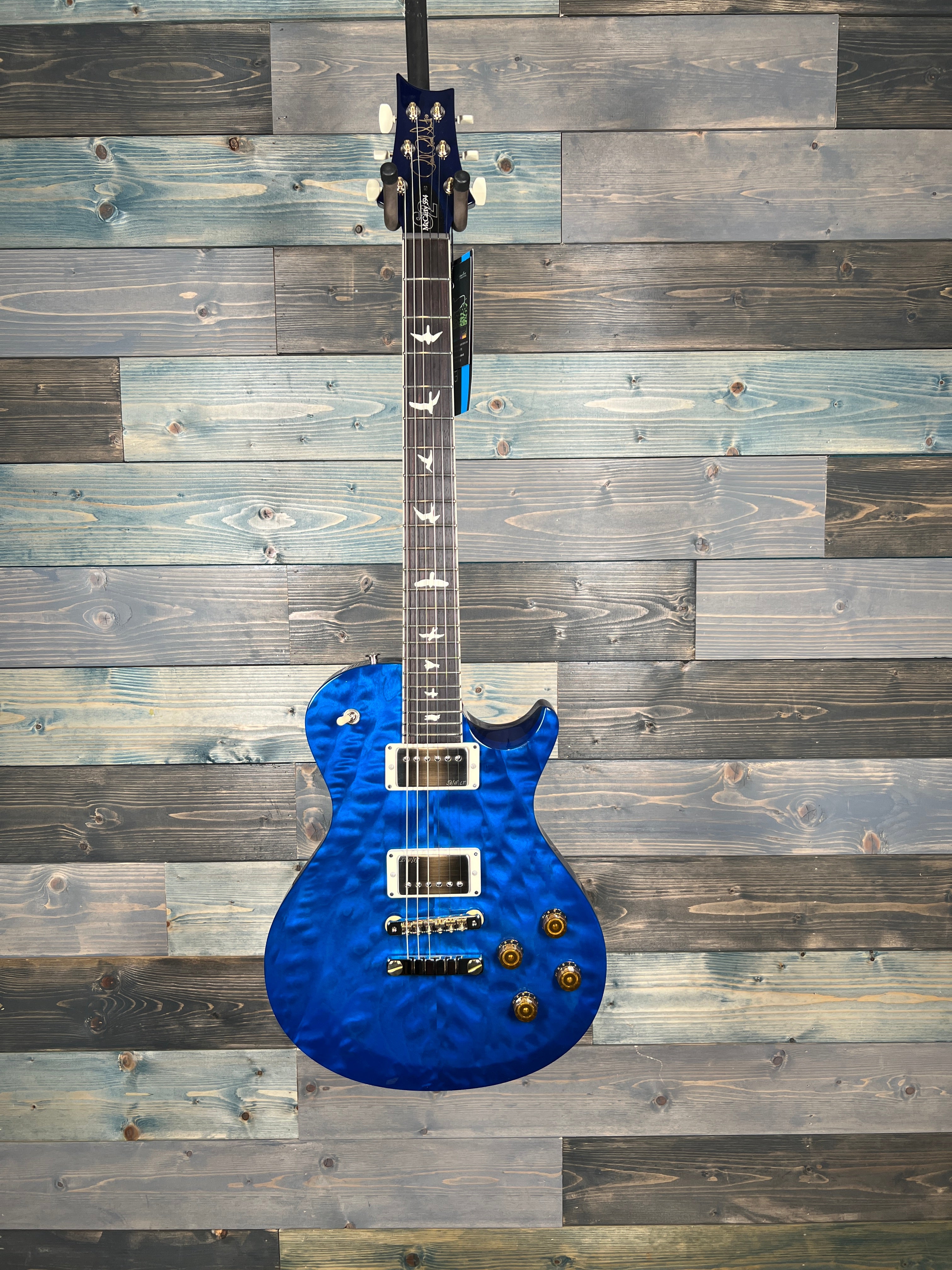 PRS S2 McCarty Singlecut 594 Electric - Blue Matteo