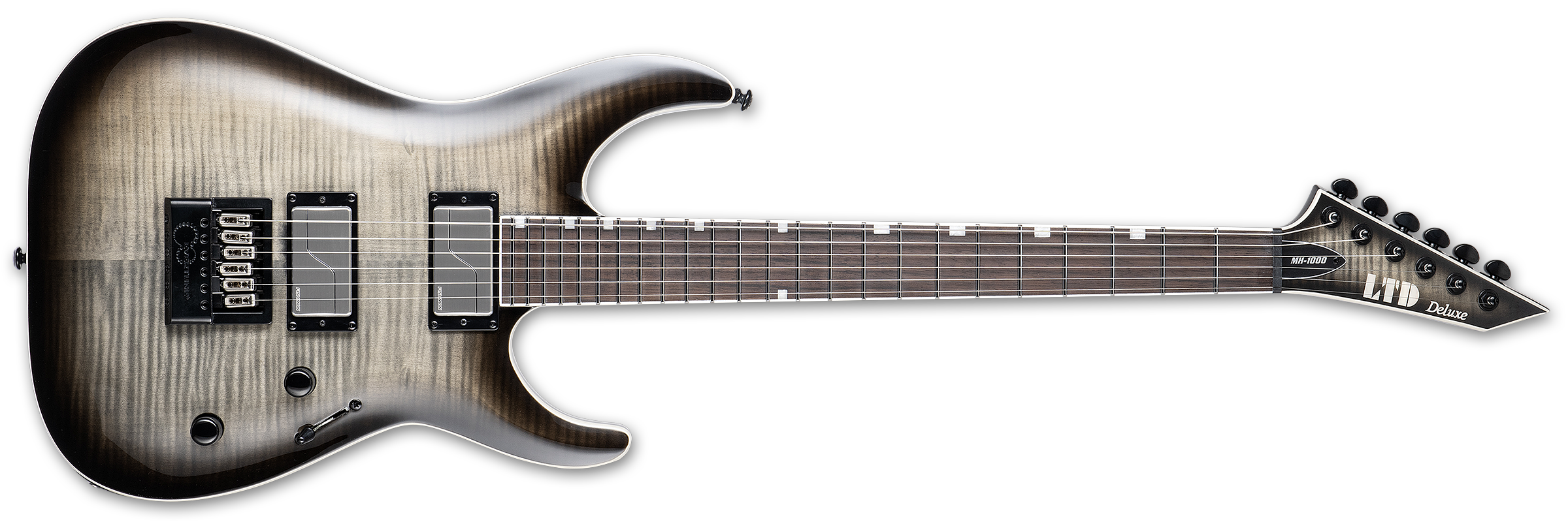 ESP LTD MH-1000 Evertune FM Electric - Charcoal Burst