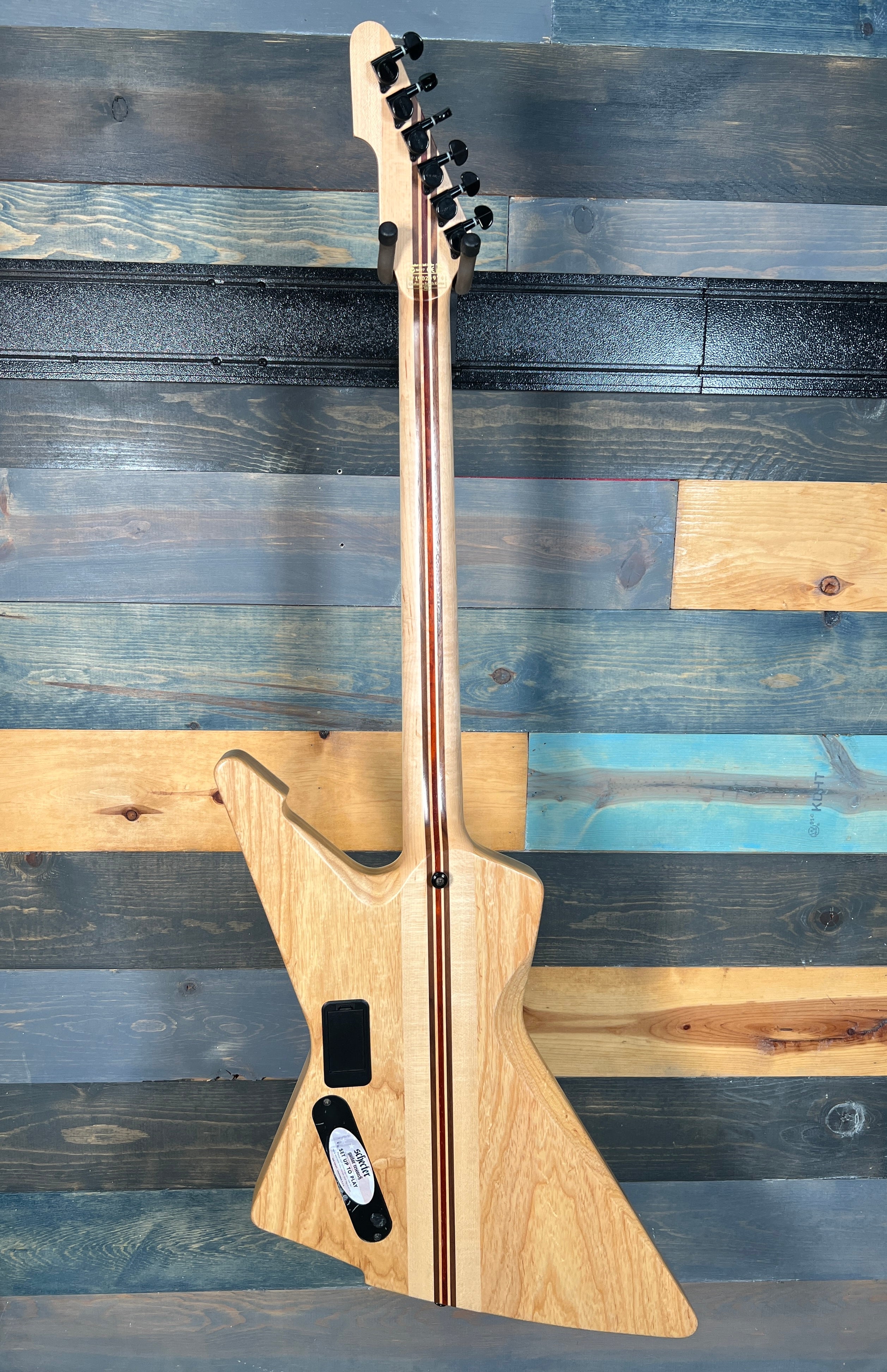 USED Schecter E-1 SLS Elite - Antique Sunset Fade