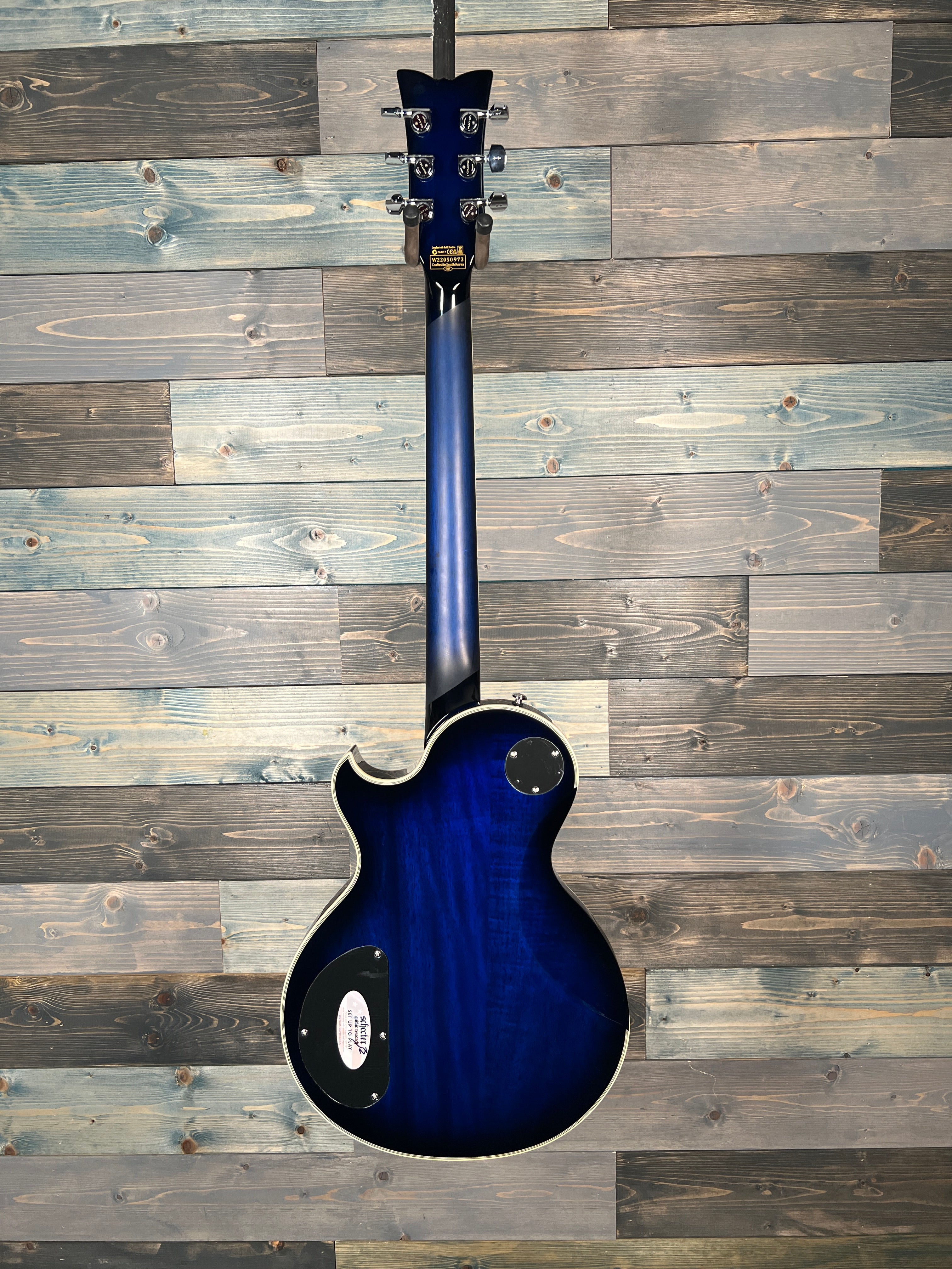Schecter 2590 Solo II Supreme Electric -See Thru Blue Burst