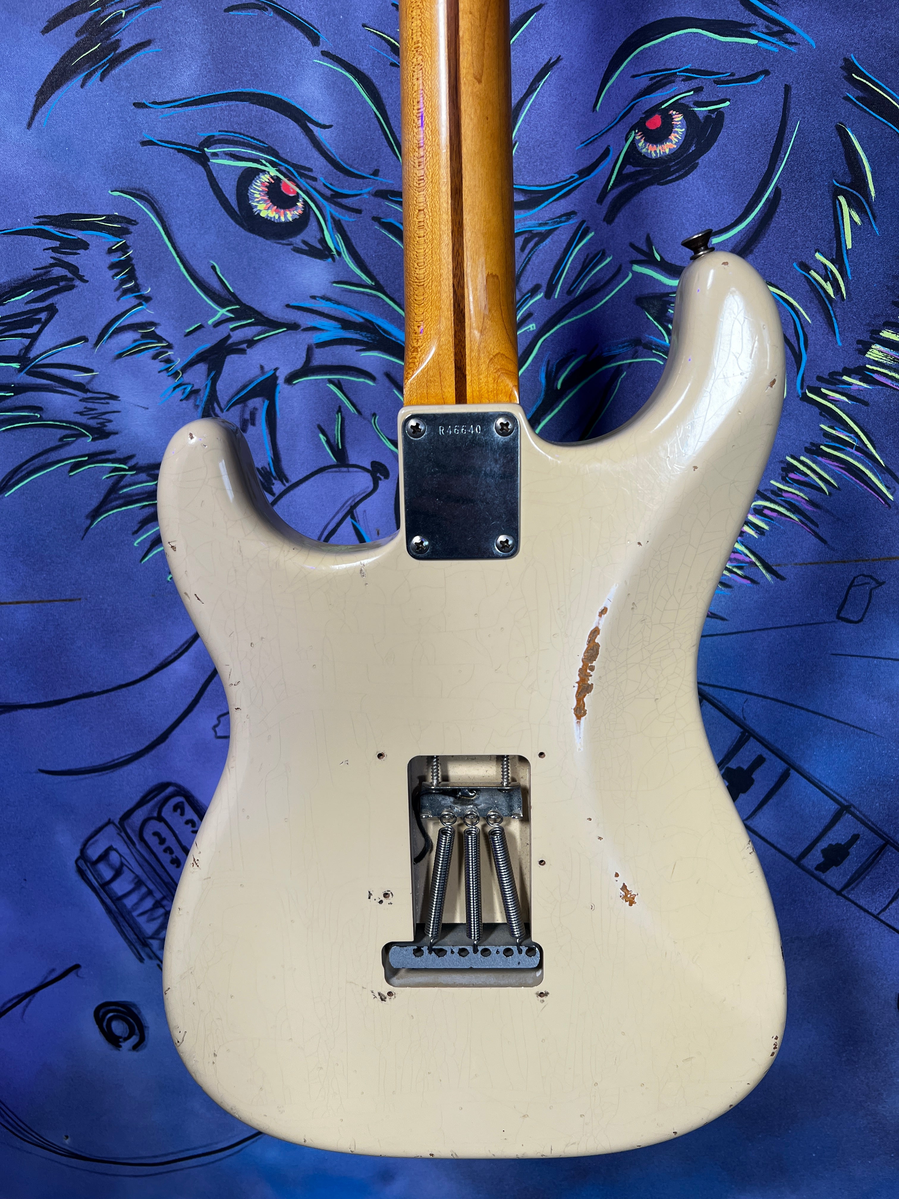 USED 2009 Fender Custom Shop Stratocaster 1956 Relic - Dessert Sand