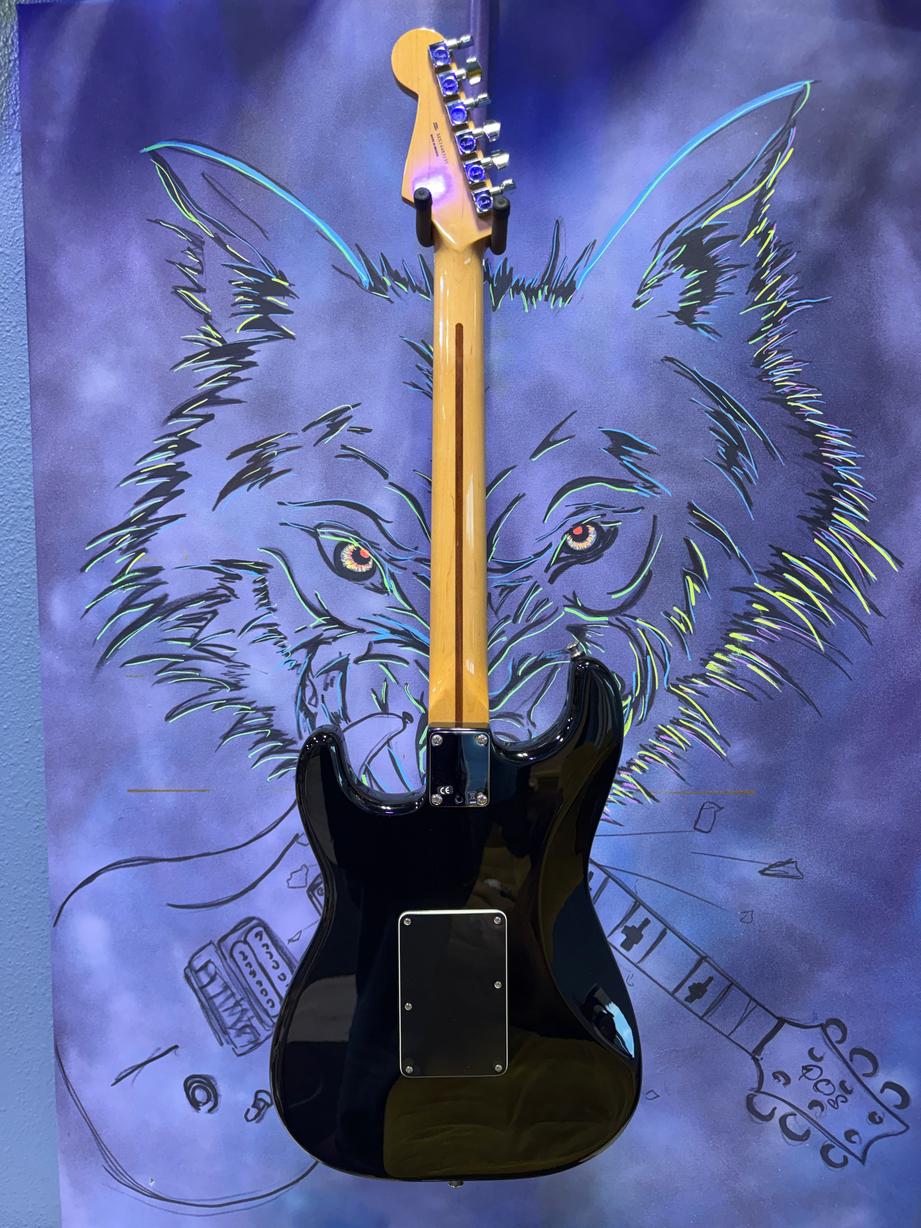 USED Fender Blacktop Stratocaster HH w/Floyd Rose