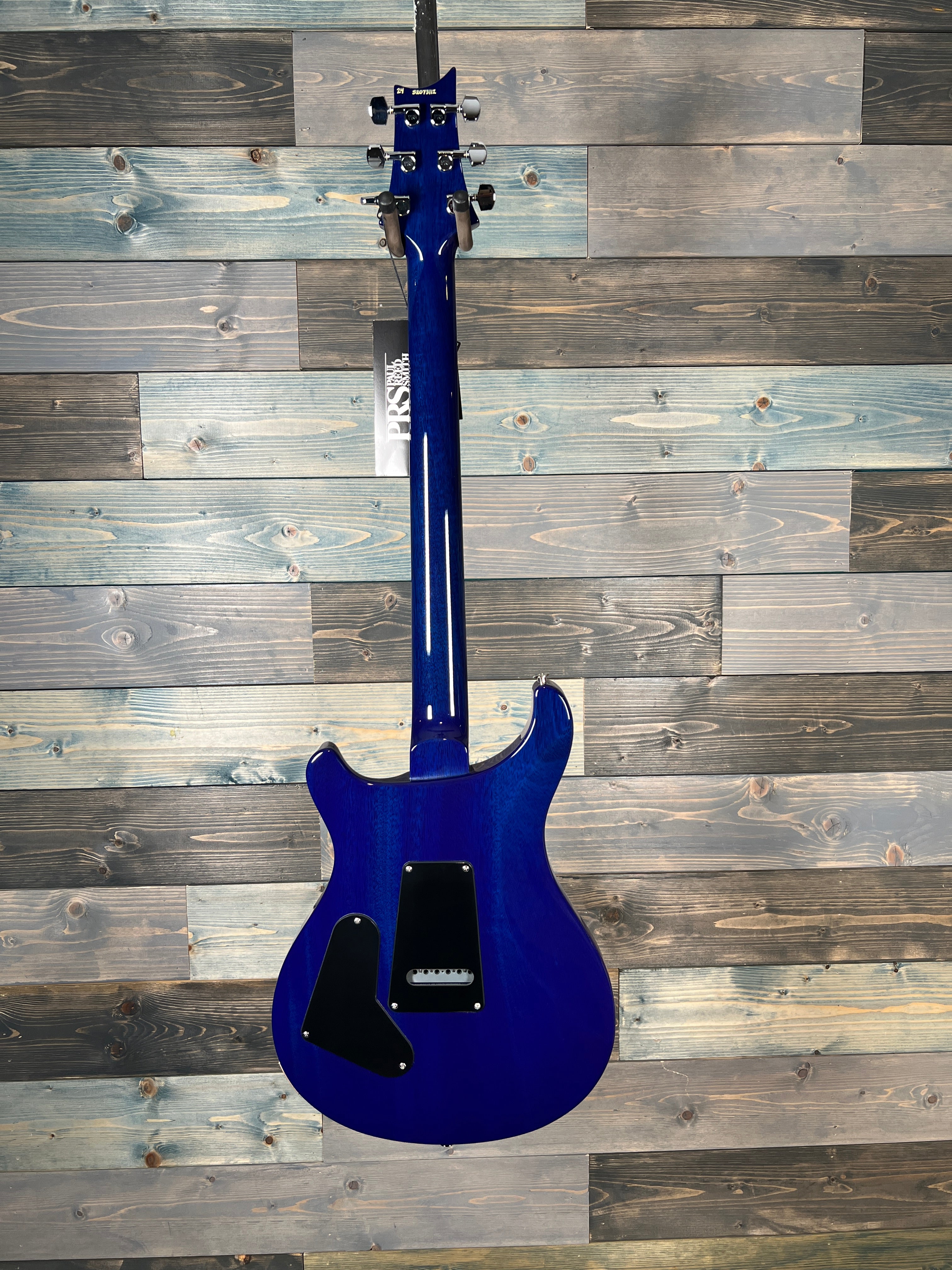 PRS S2 Custom 24 Electric Quilt Top  - Blue Matteo