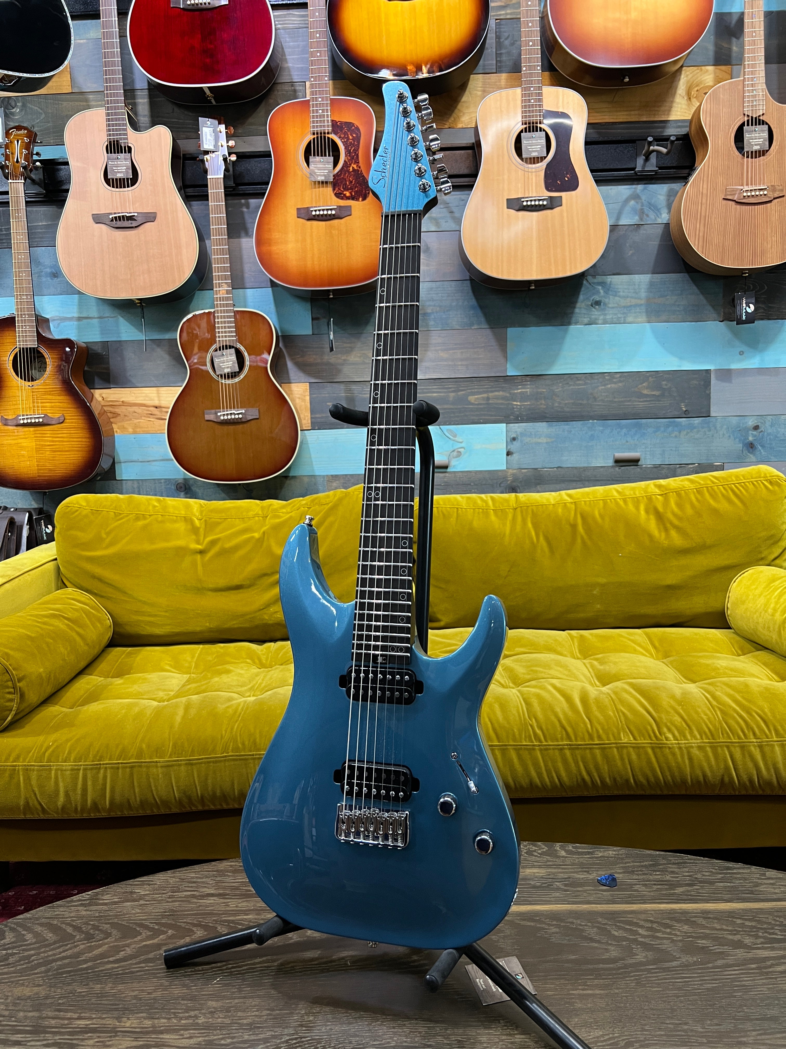 USED Schecter AM-7  Aaron Marshall 7 string