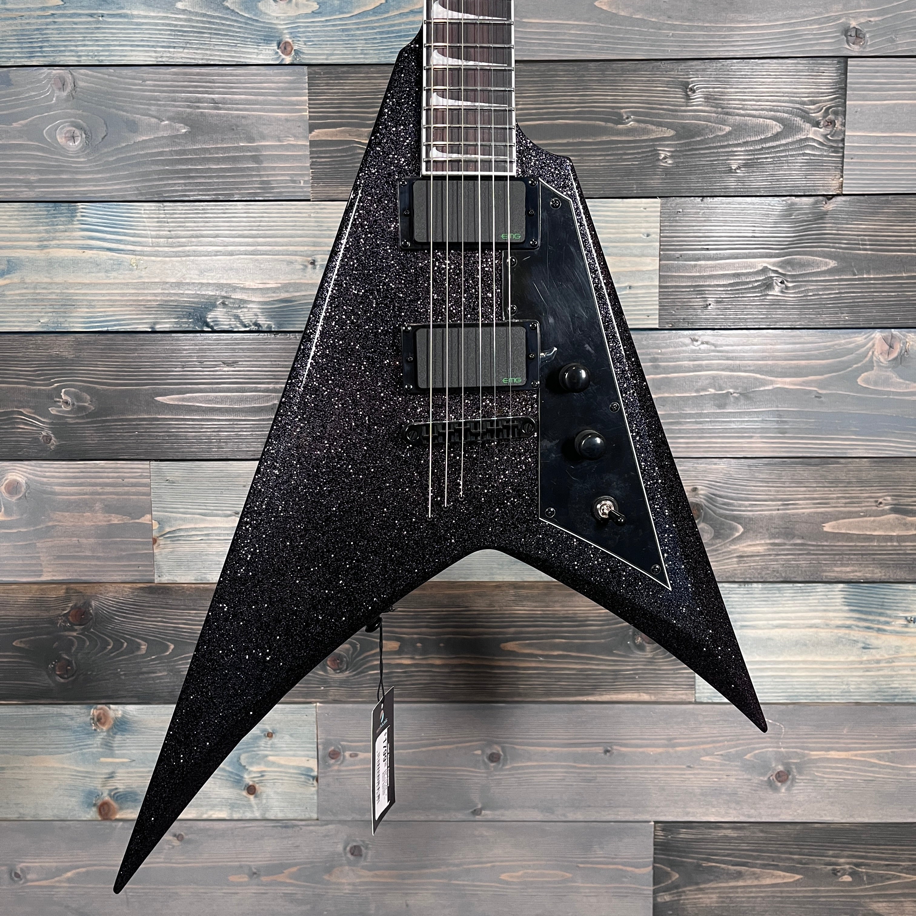 【美品】ESP LTD KH-V Black カーク・ハメット モデル LTD KH-V Black Sparkle [Kirk Hammett Signature Model