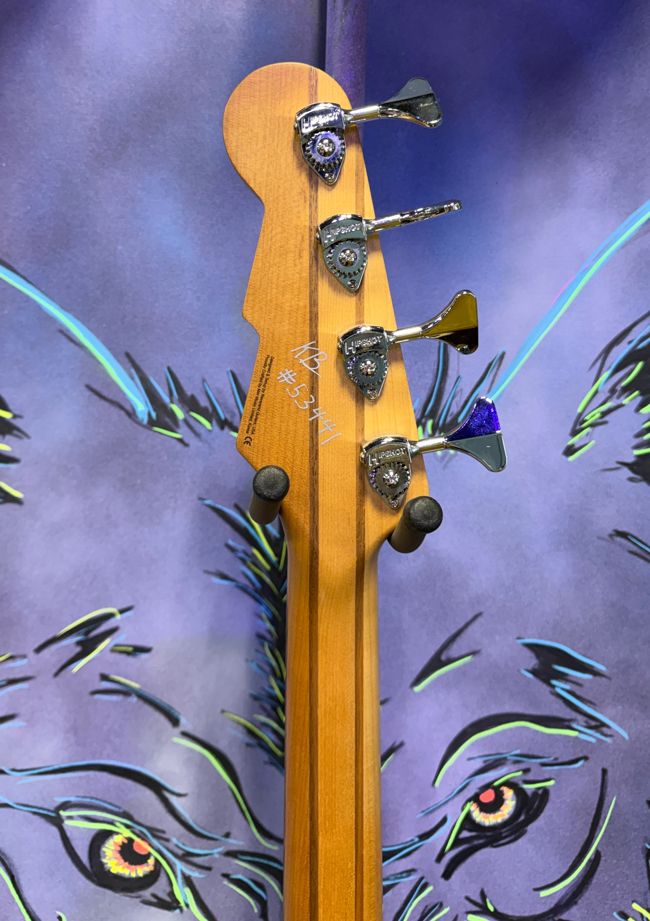 USED Reverend Triad - Korina Burst