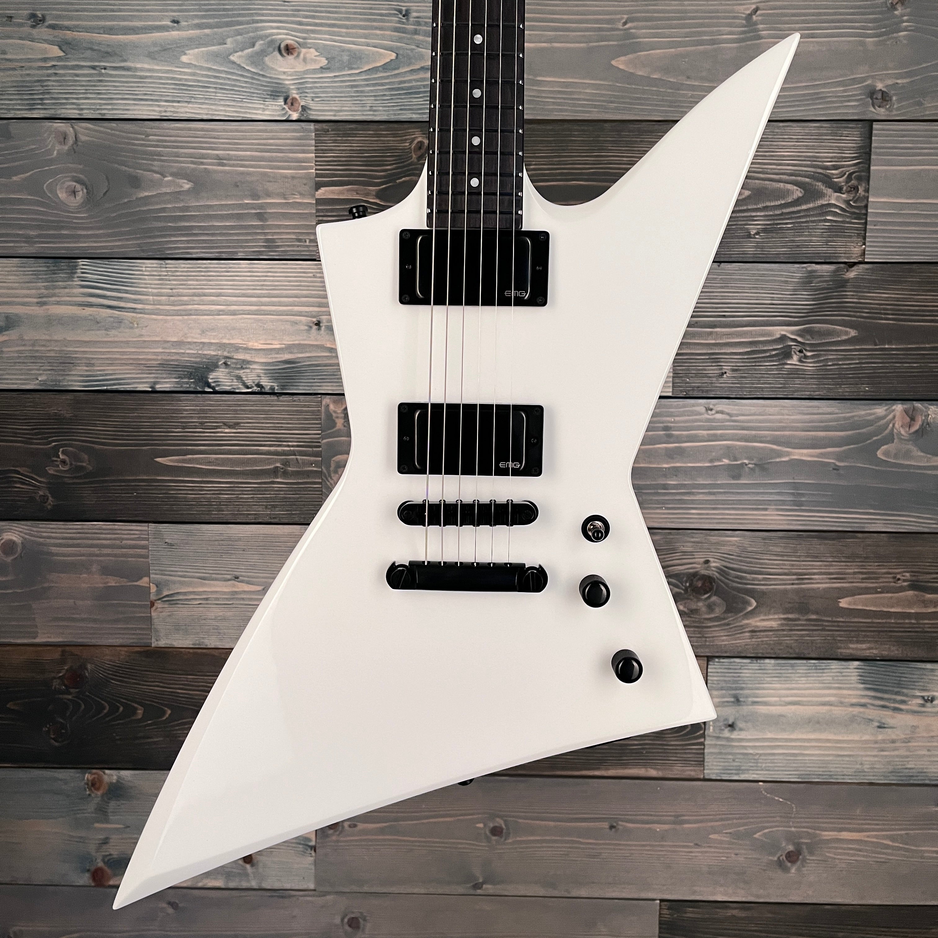 ESP E-II EX NT Electric Guitar - Snow White