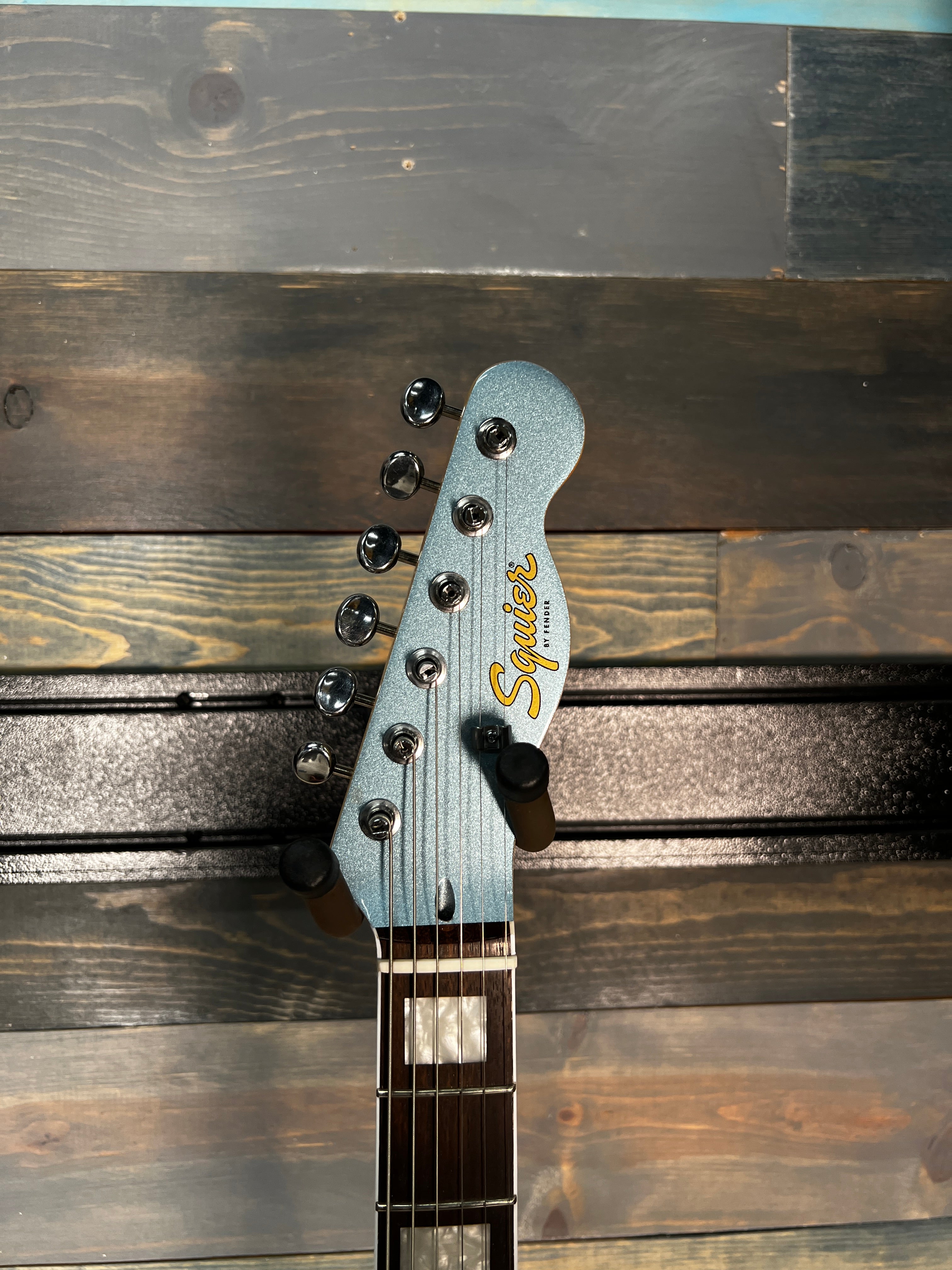 USED Fender Squier LTD ED Offset Telecaster SJ - Ice Blue Metallic