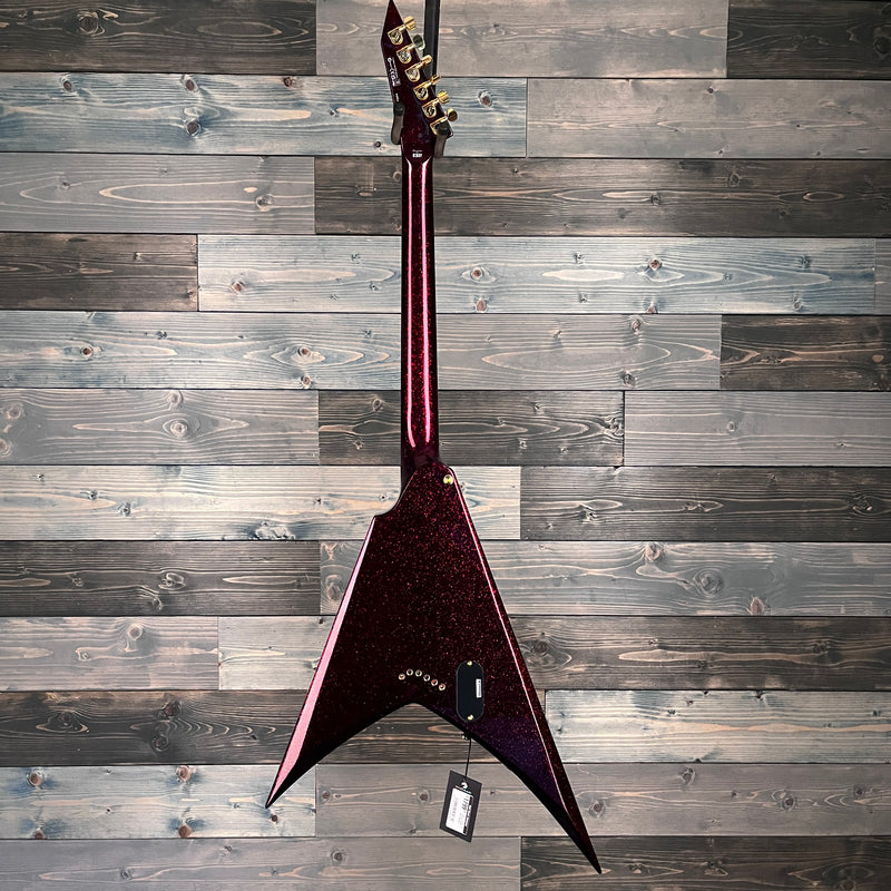 ESP LTD KH-V Electric Guitar - Red Sparkle