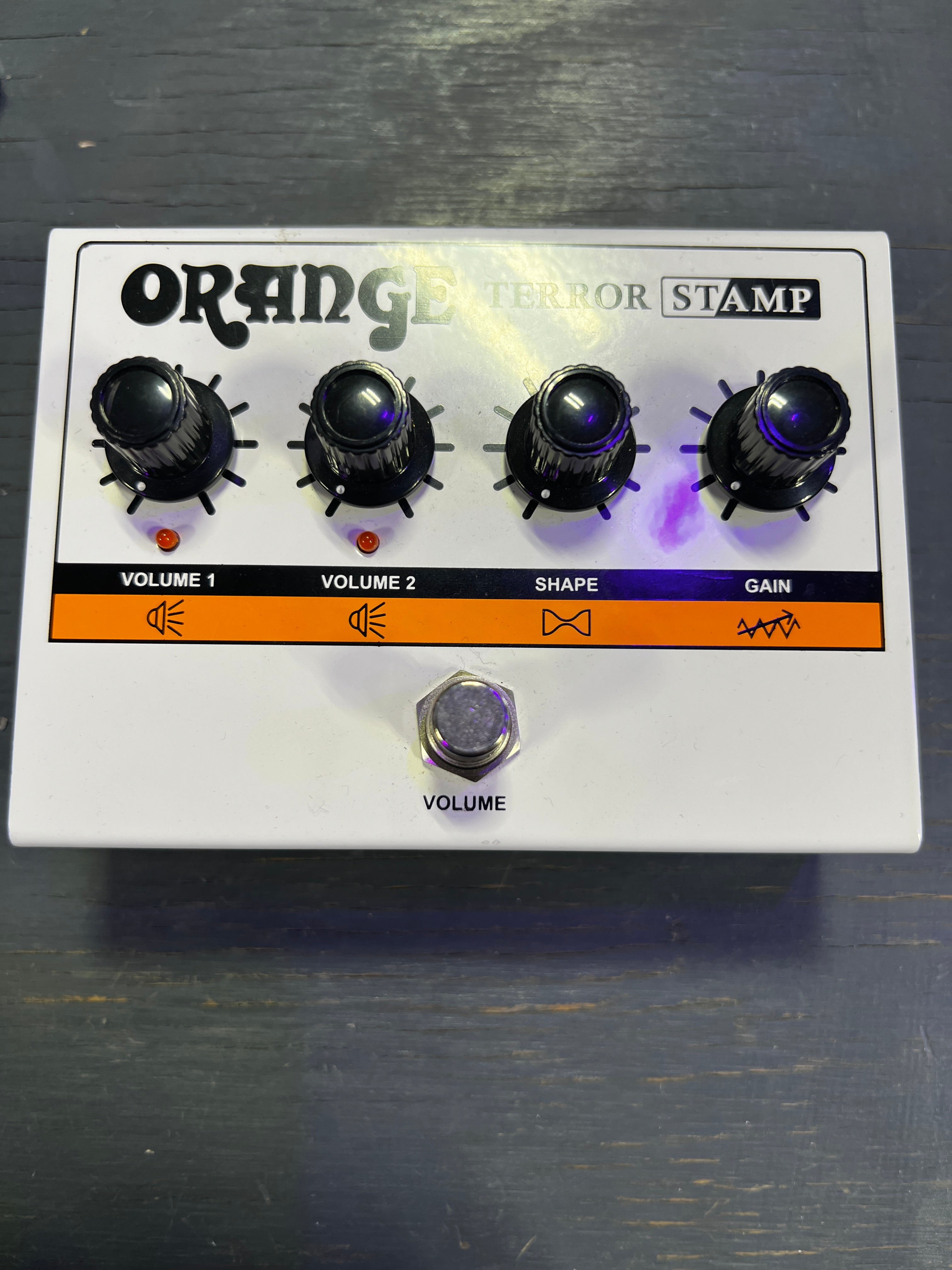 USED Orange Terror Stamp