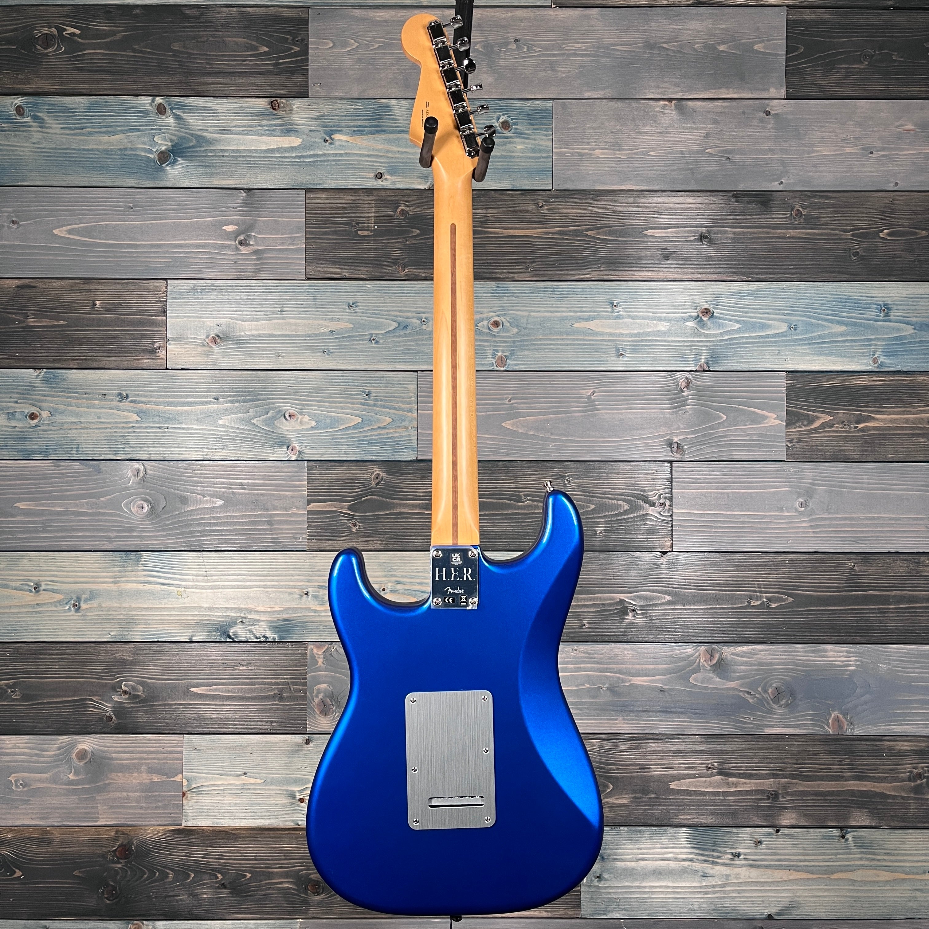 Fender Limited Edition H.E.R. Stratocaster, Maple Fingerboard, Blue Marlin