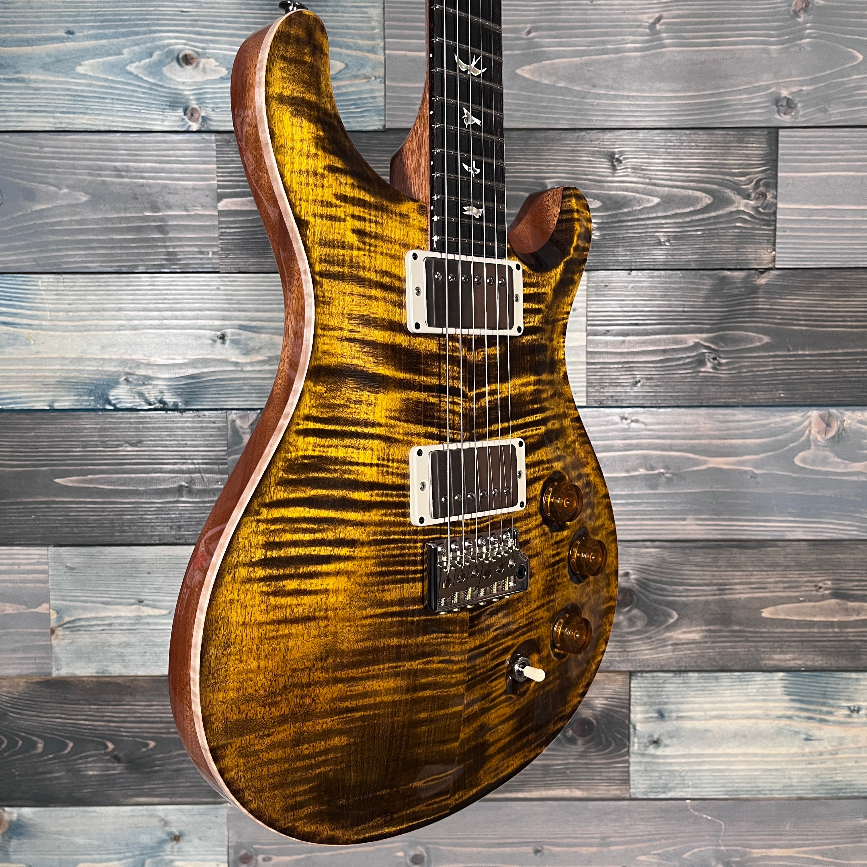 PRS DGT Electric Guitar NON-10 Top - Yellow Tiger