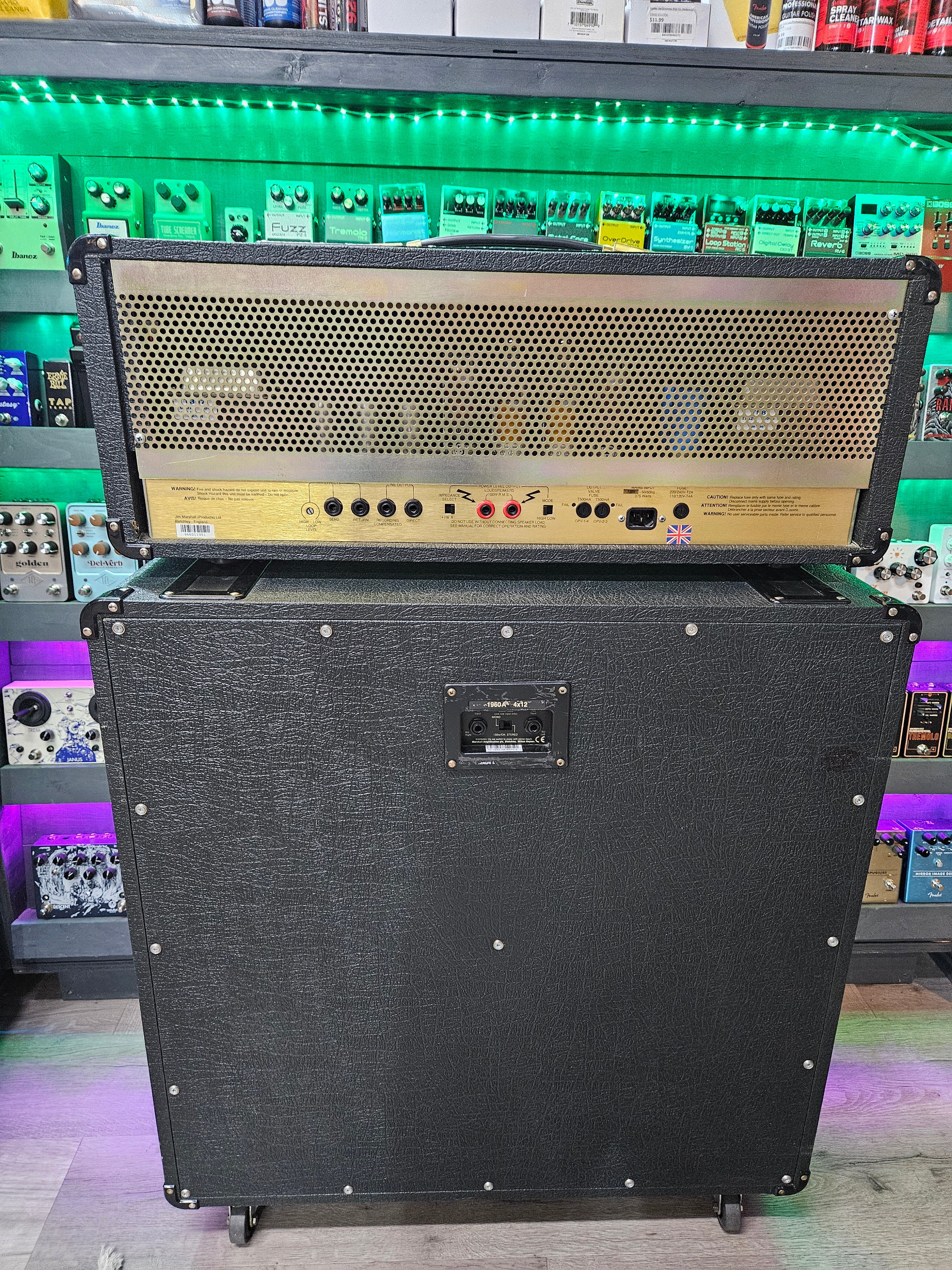 USED Marshall JCM900 4100 100-Watt Head / 1960A Half Stack