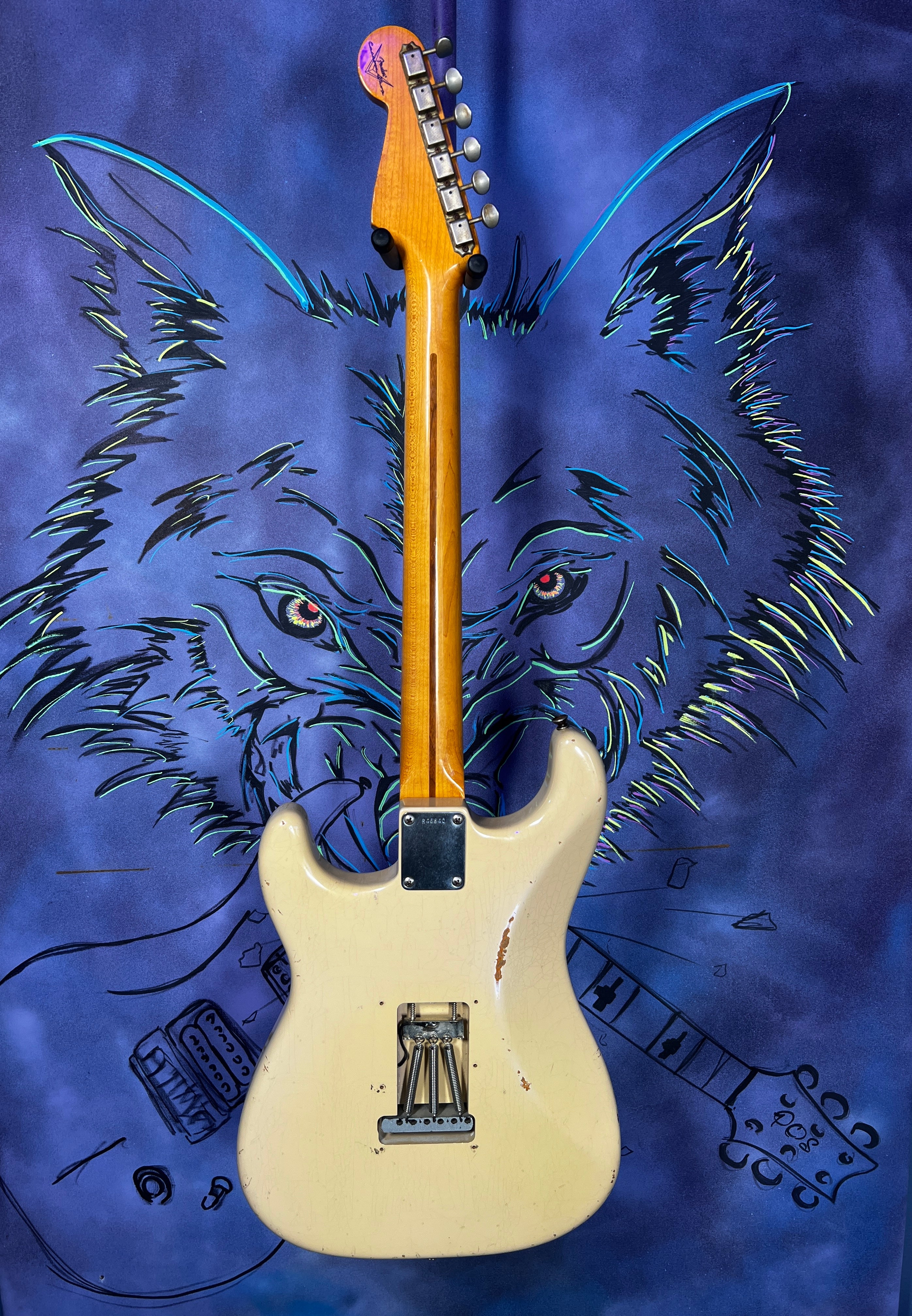 USED 2009 Fender Custom Shop Stratocaster 1956 Relic - Dessert Sand