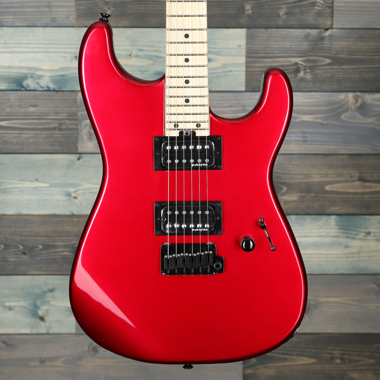 Jackson Pro Series Signature Gus G San Dimas Style 1, Maple FB, Candy Apple Red