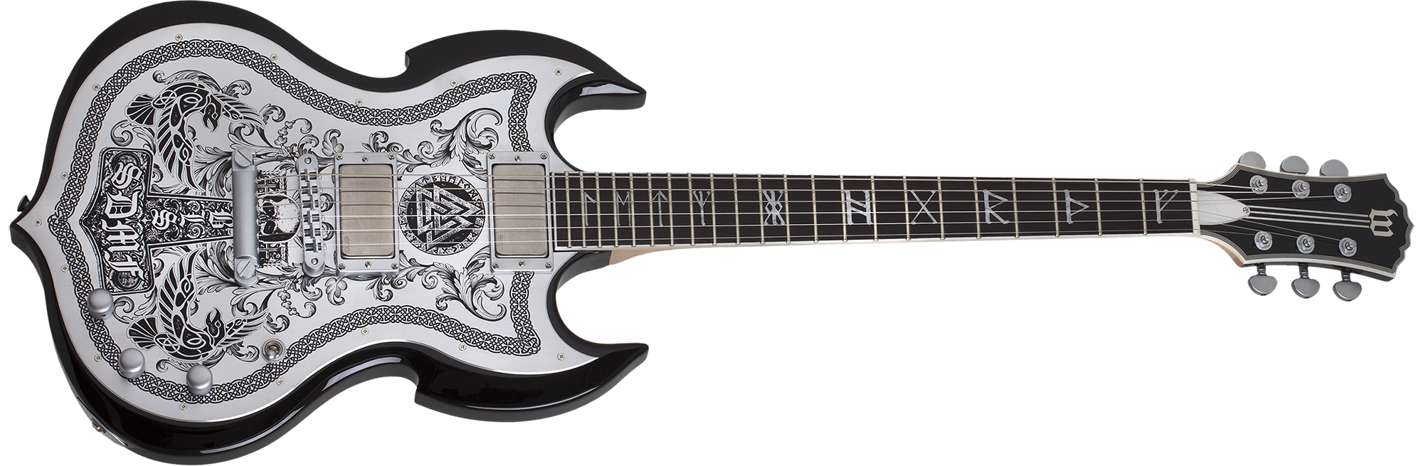 Wylde Audio 4552 IronWorks Barbarian Electric - Black Burst