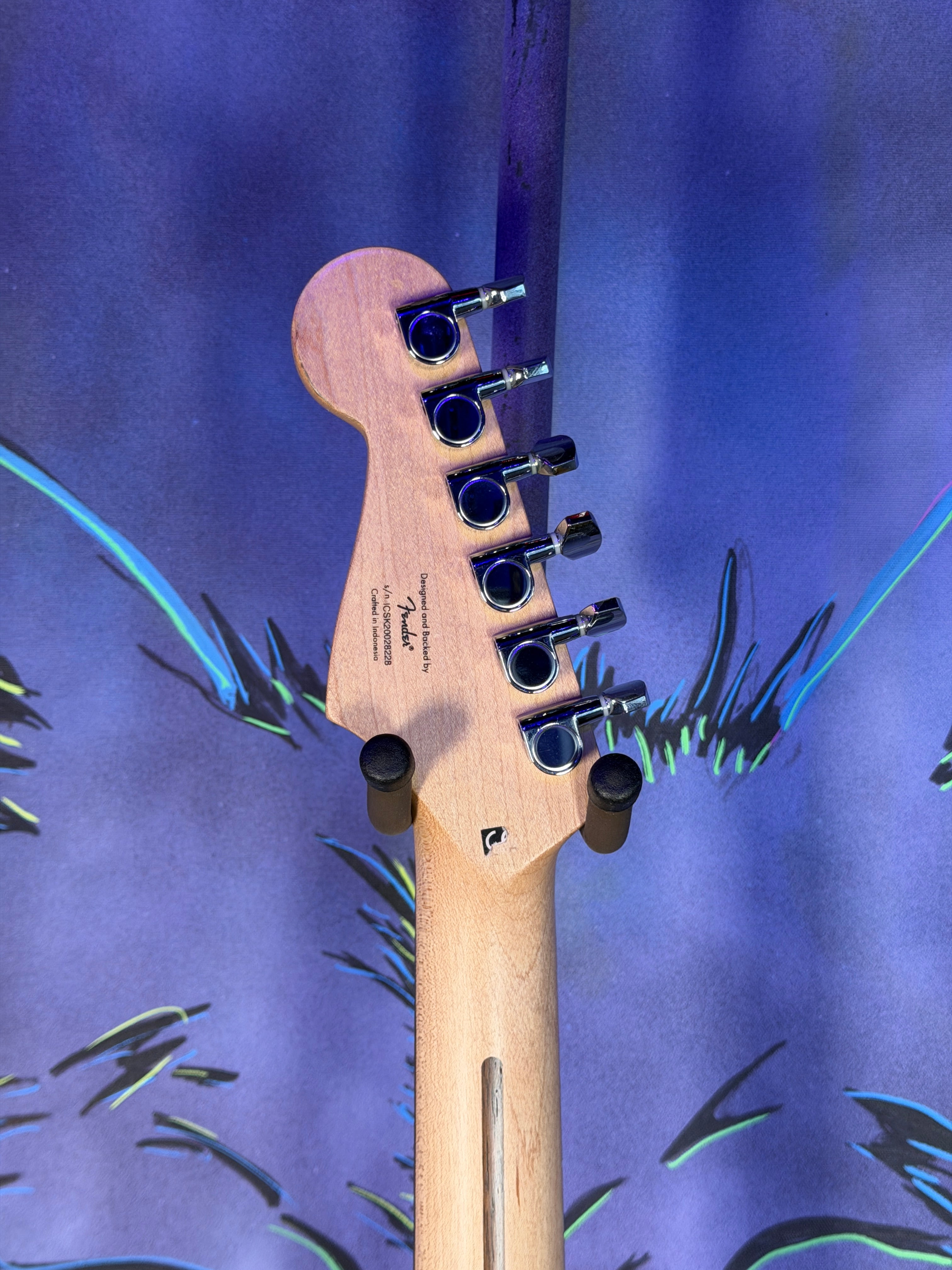 USED Squier Strat in sunburst