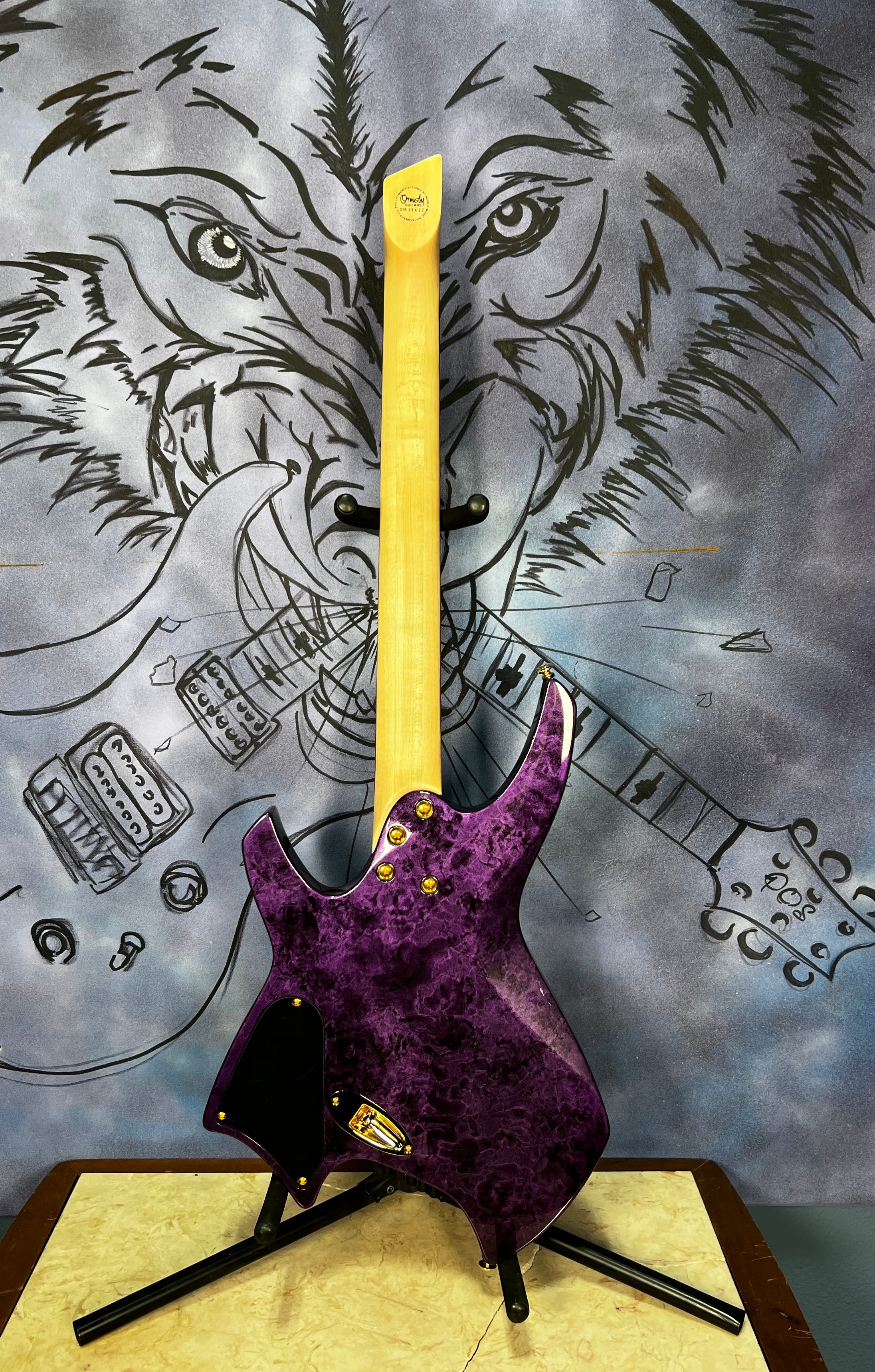 USED Ormsby Roberto Barros Cyborg Goliath - Purple Marbalizer