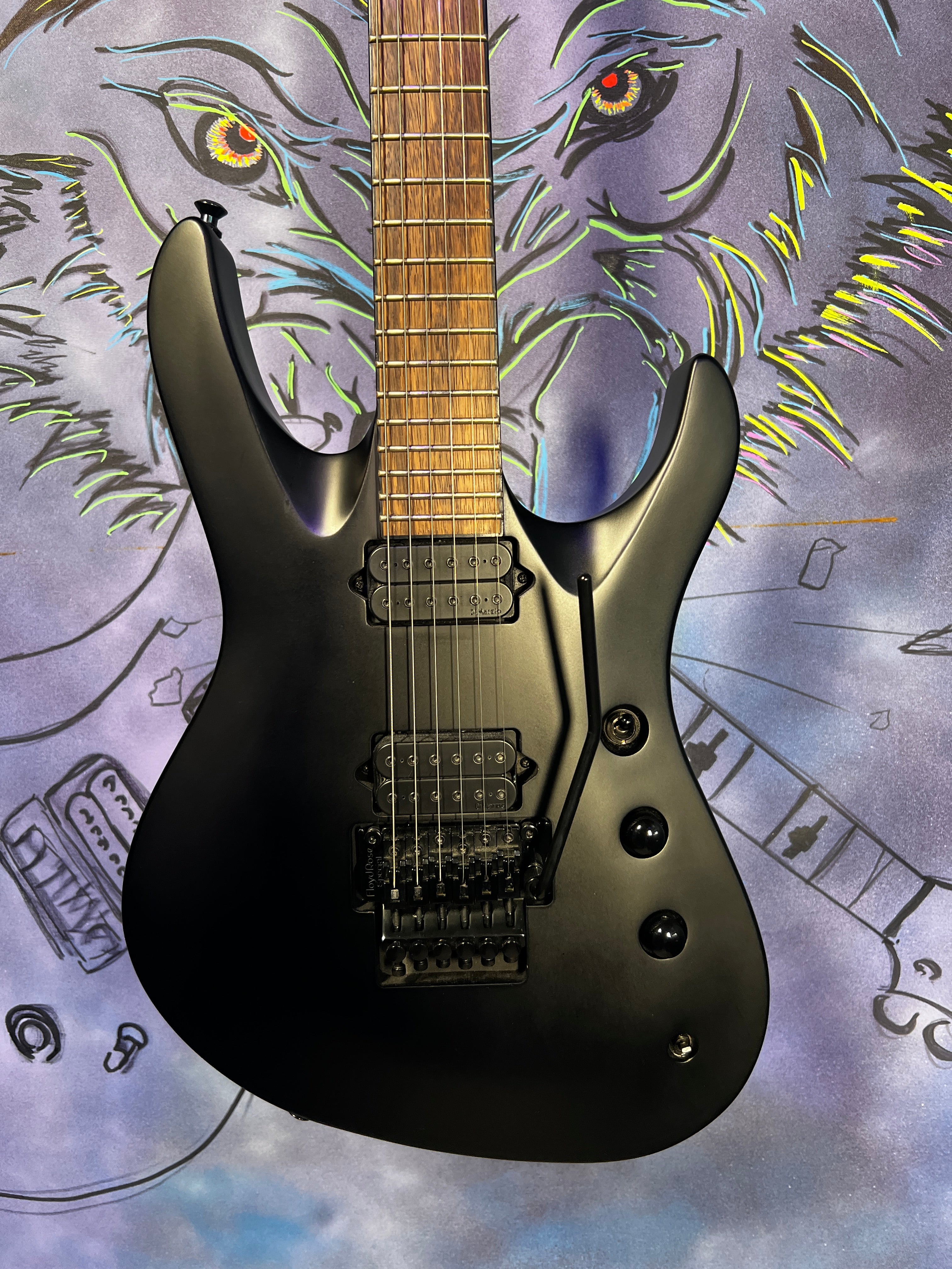 USED Jackson Chris Broderick Signature Soloist - Satin Black
