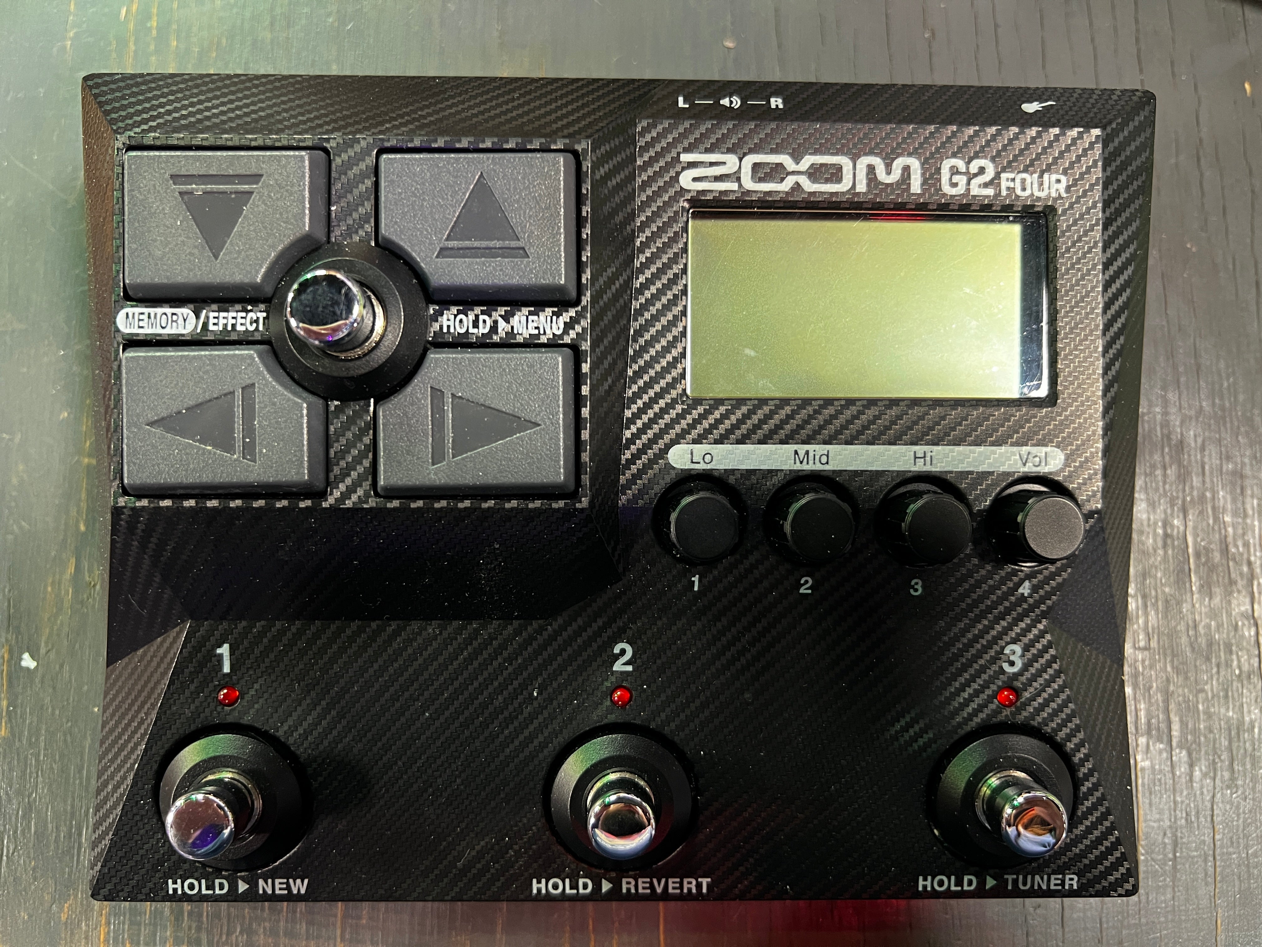 USED Zoom G2 FOUR Effects and Amp Emulator