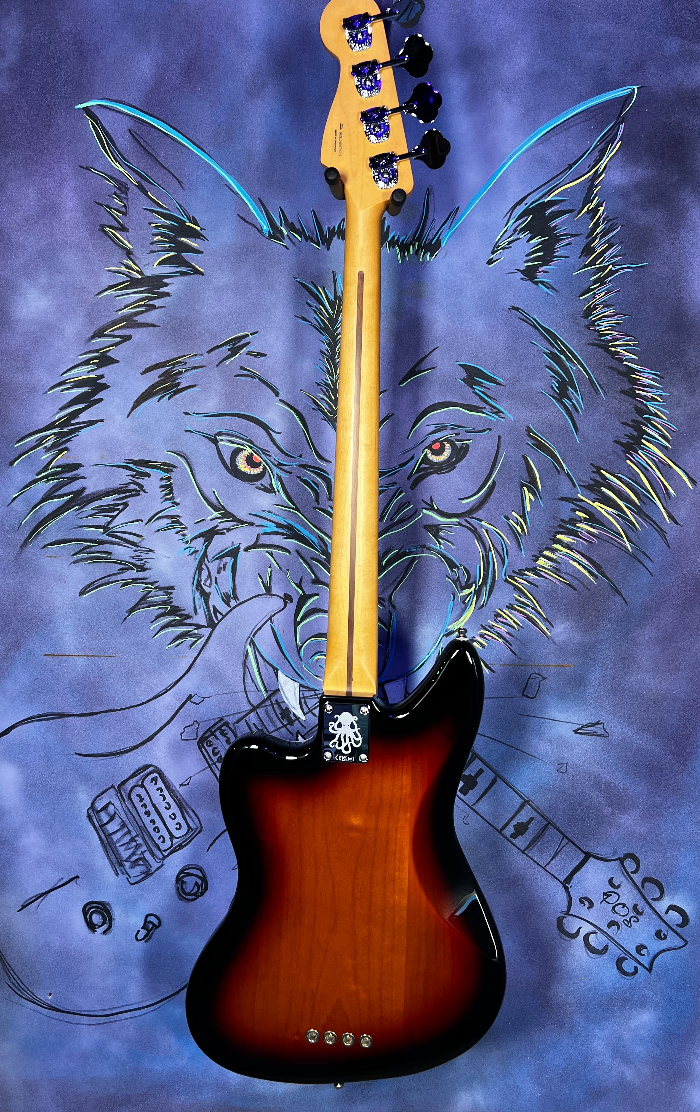 USED Fender Mark Hoppus Signature Jag Bass - 3 Color Sunburst