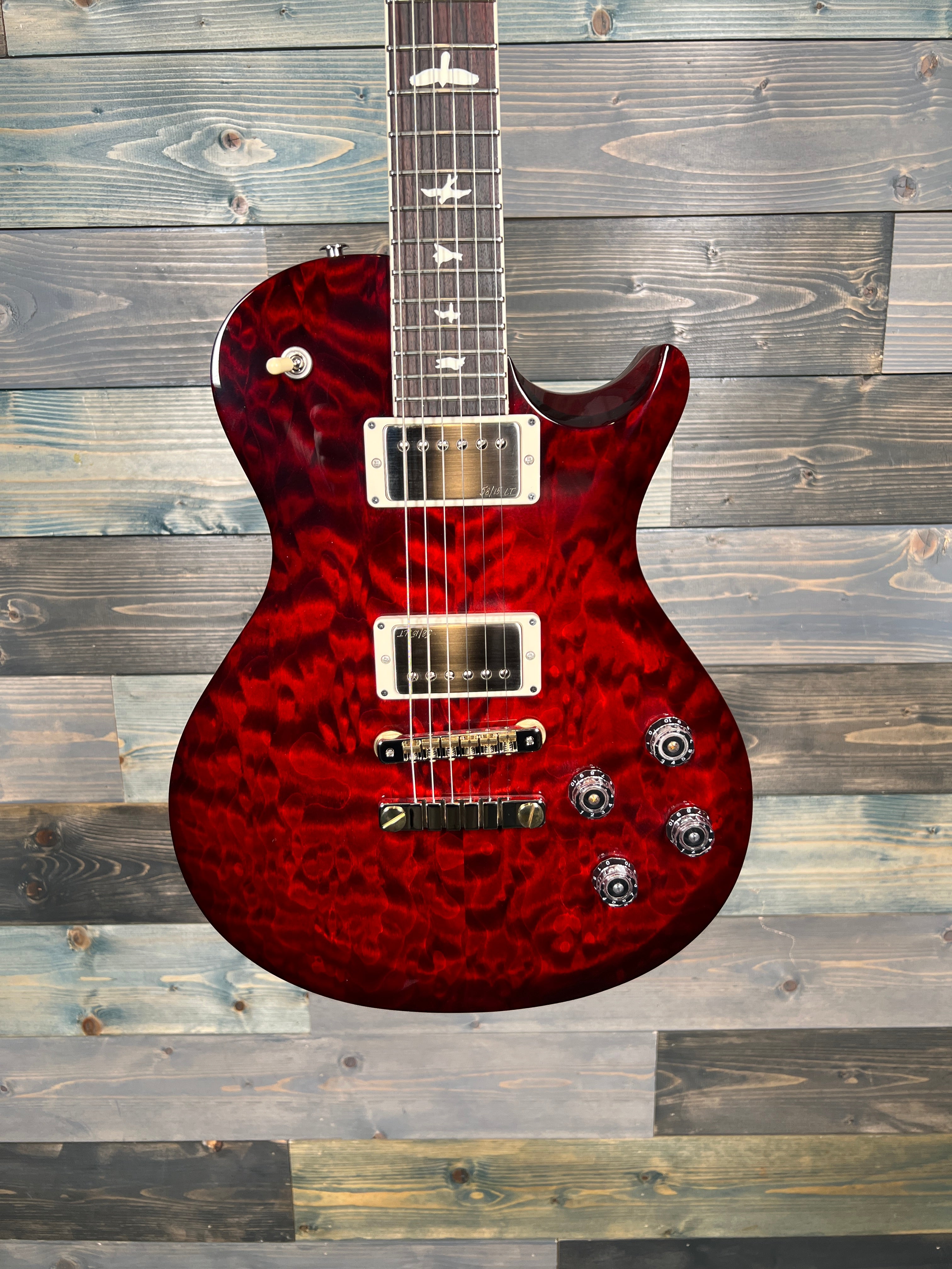 PRS S2 McCarty Singlecut 594 Electric - Fire Red Burst
