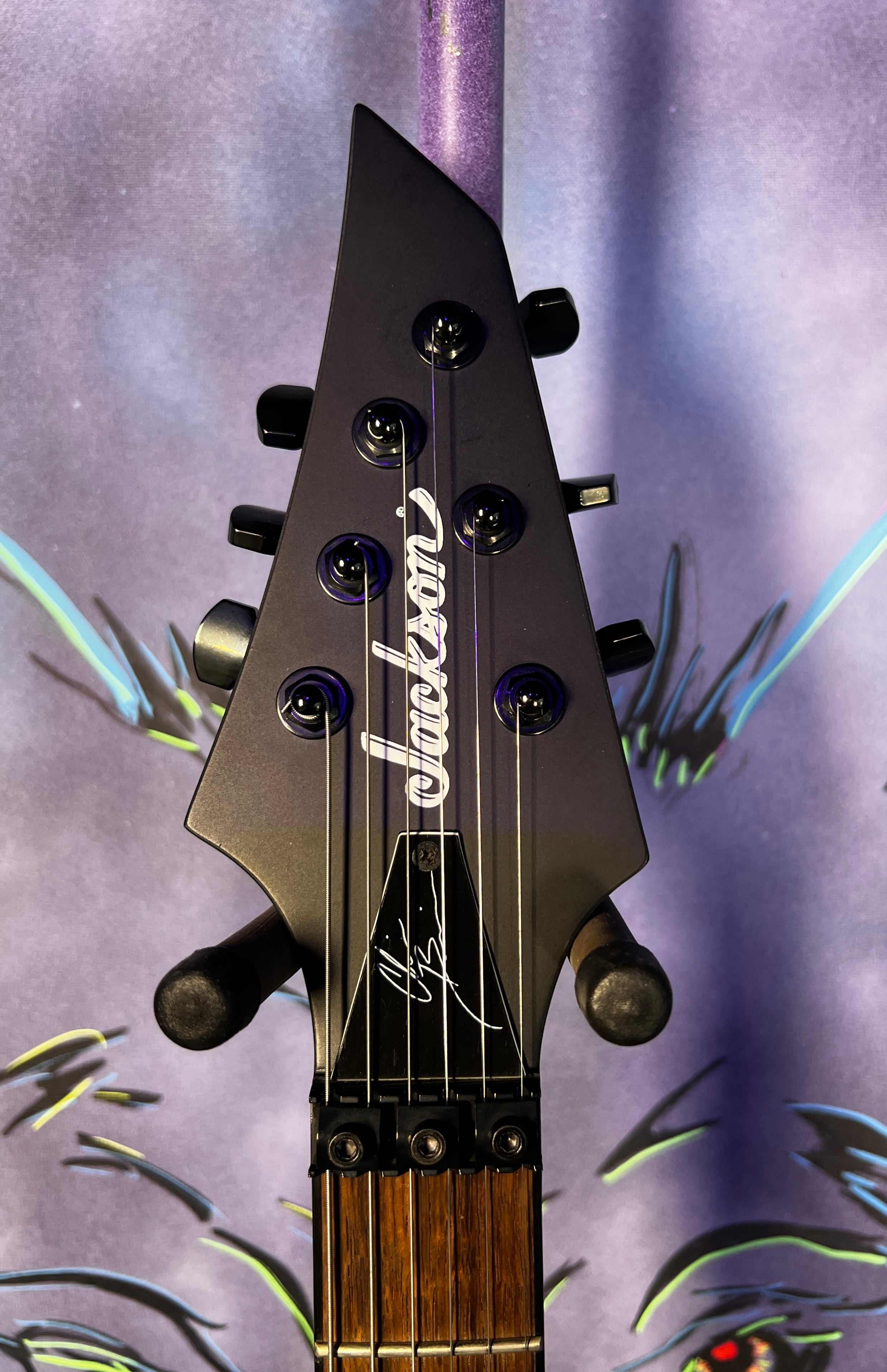 USED Jackson Chris Broderick Signature Soloist - Satin Black