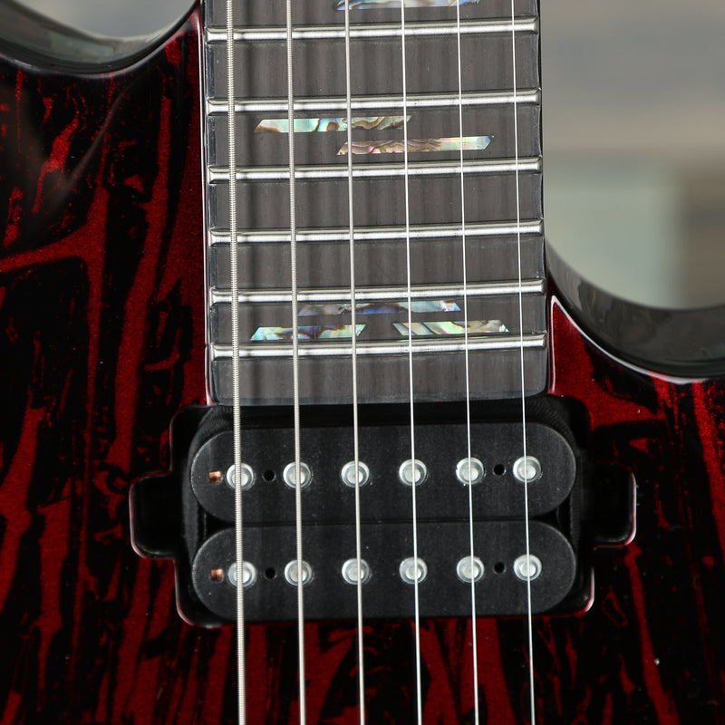 Schecter 1475 C-1 Silver Mountain - Blood Moon