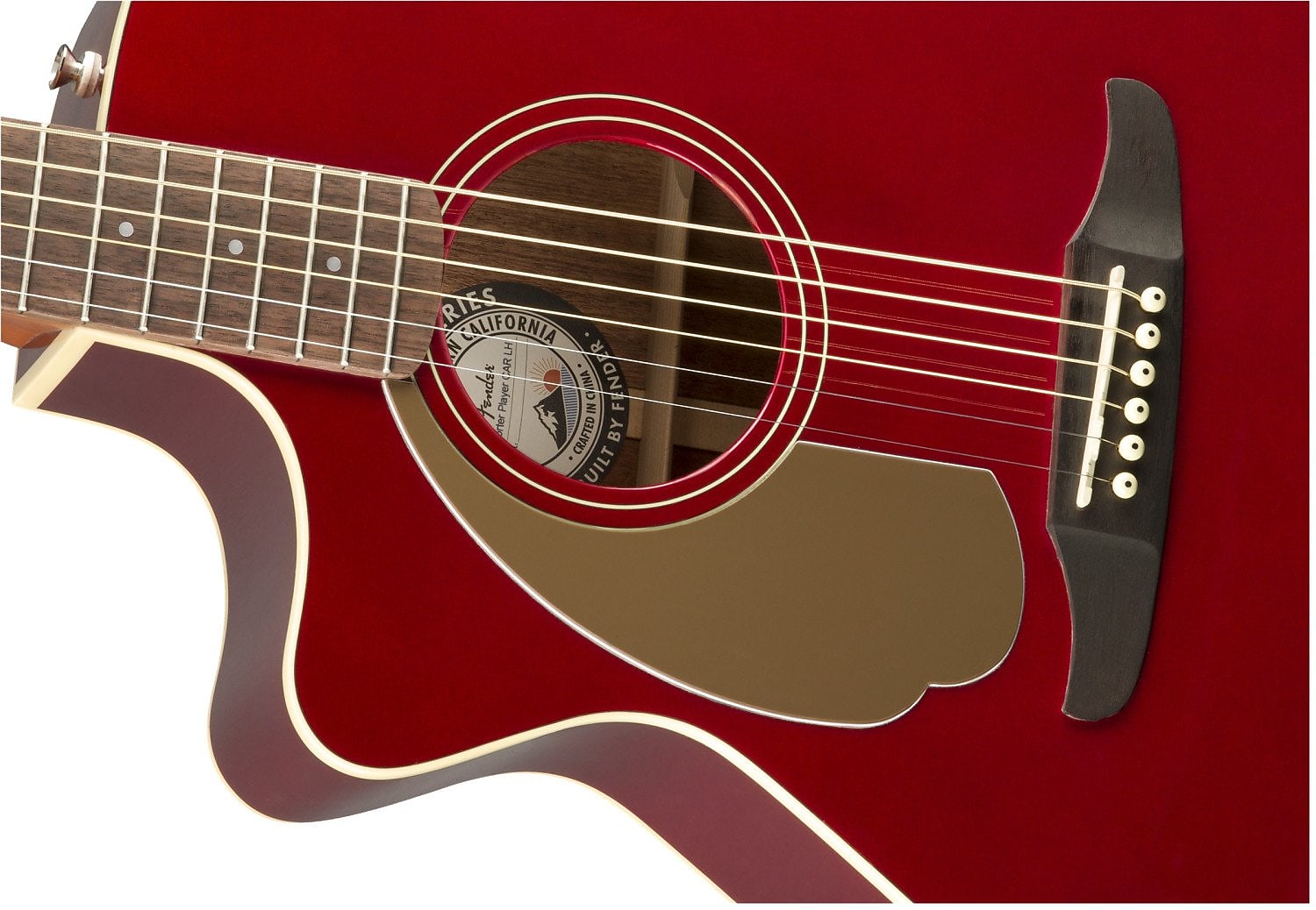 Fender Newporter Player LH, Walnut Fingerboard, Candy Apple Red