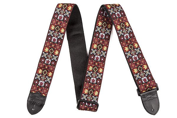 Fender® Festival Hootenanny Strap, Red