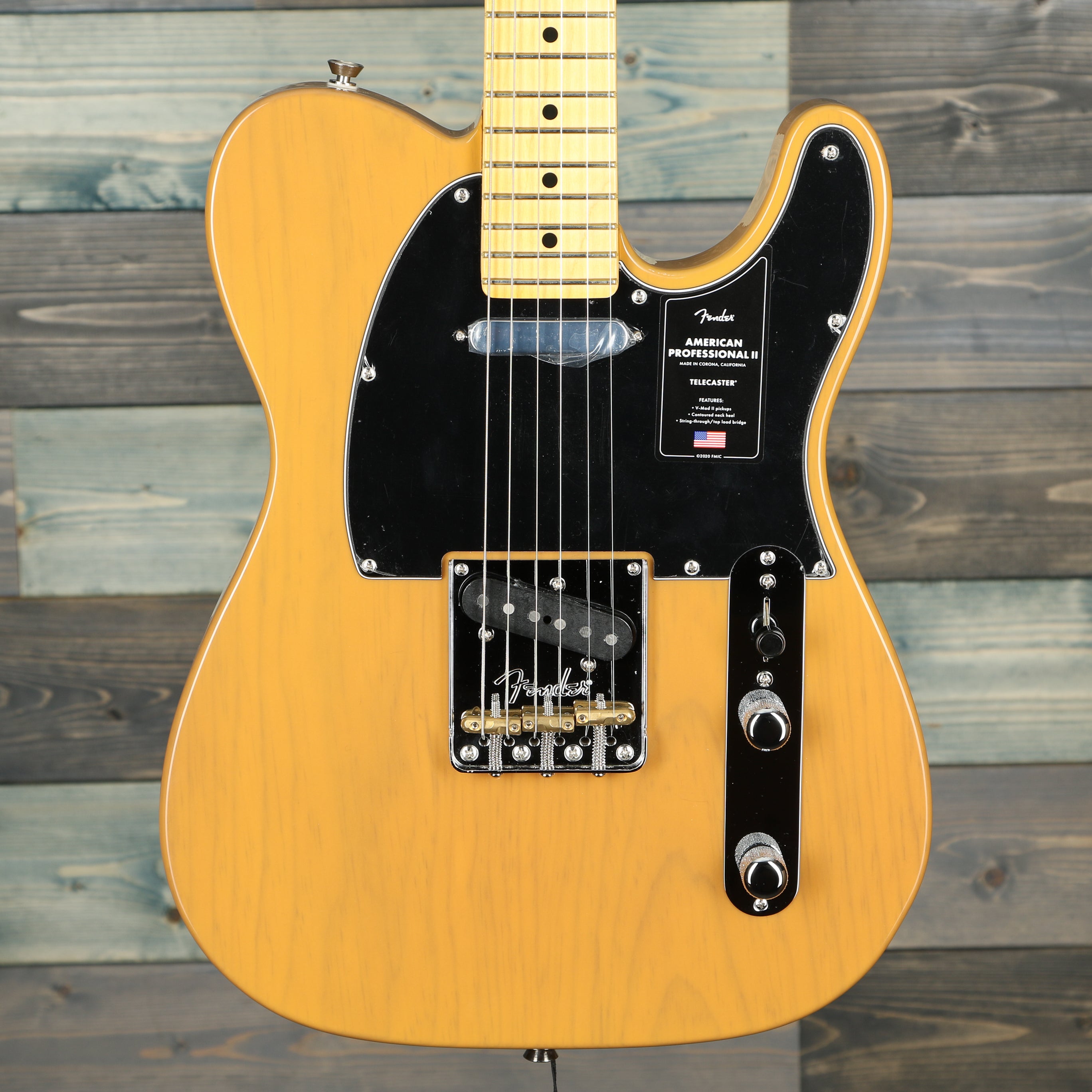 Fender American Professional II Telecaster Maple FB Butterscotch Blonde