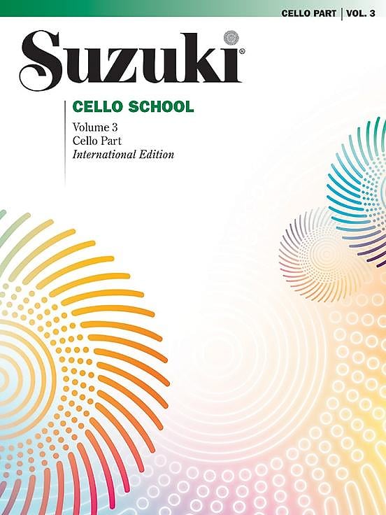 Suzuki Cello School, Volume 3 International Edition