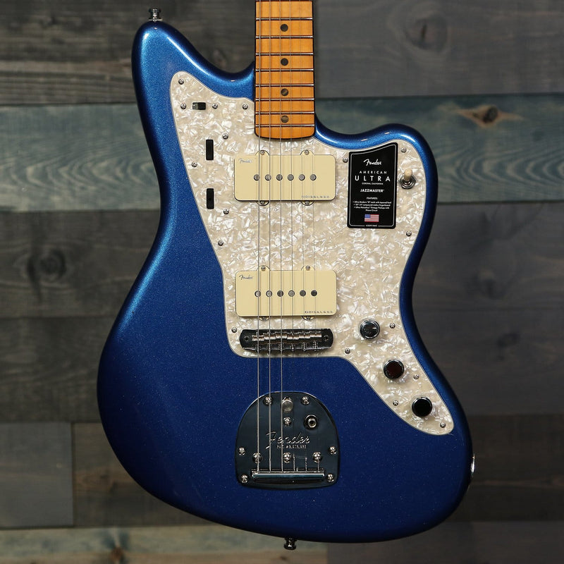 Fender American Ultra Jazzmaster, Maple Fingerboard, Cobra Blue