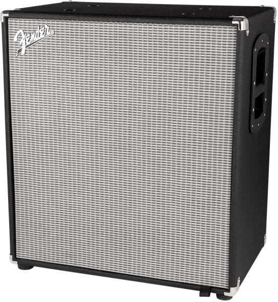 Fender Rumble 410 Cabinet (V3), Black/Silver