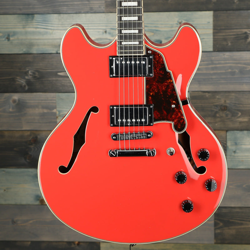 D'Angelico Premier DC Stoptail - Fiesta Red
