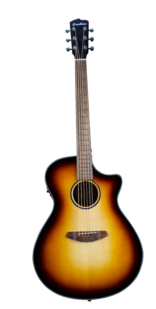 Breedlove Discovery S Concerto Edgeburst CE European-African mahogany