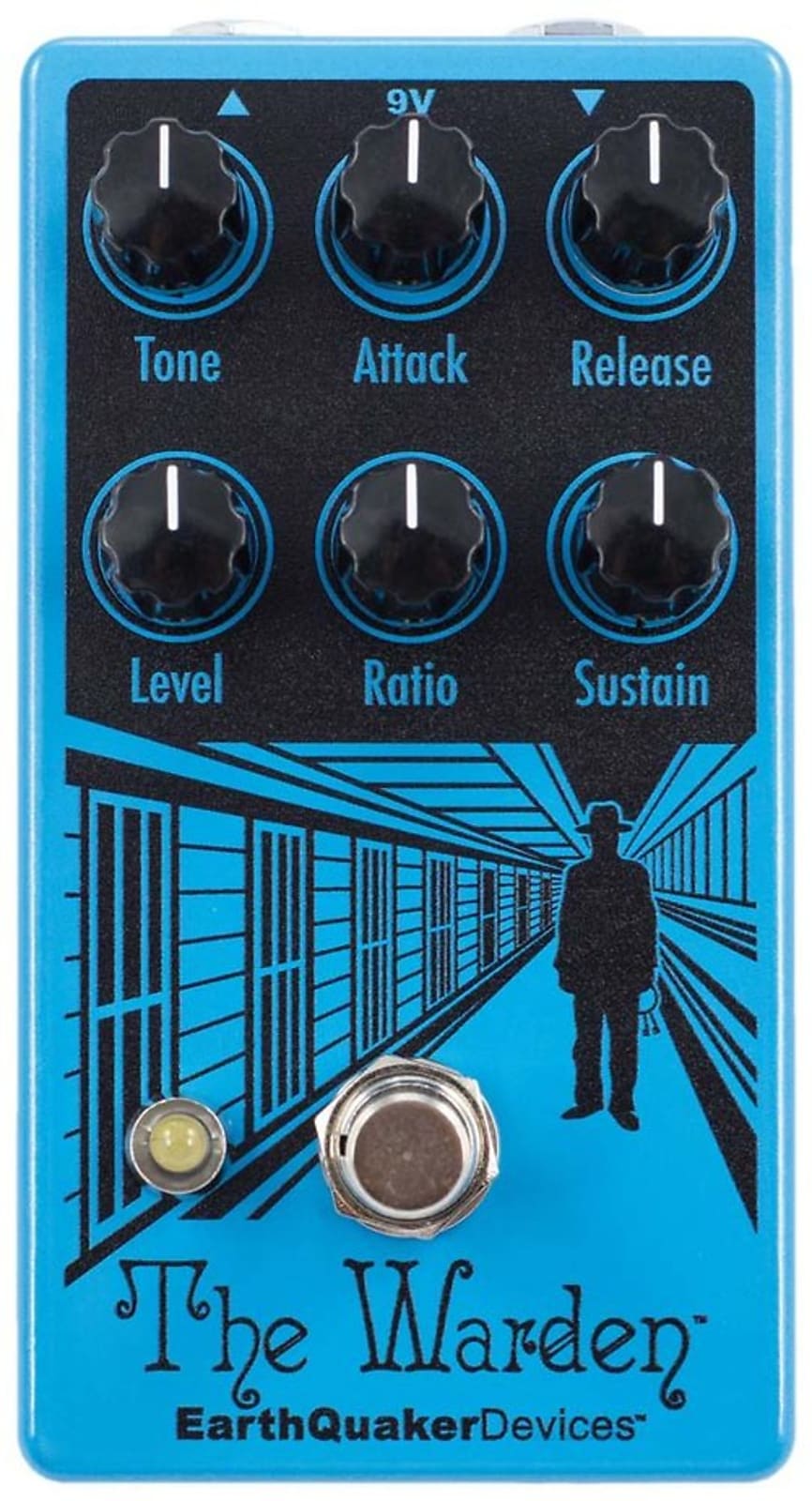 EarthQuaker Devices The Warden V2 Optical Compressor