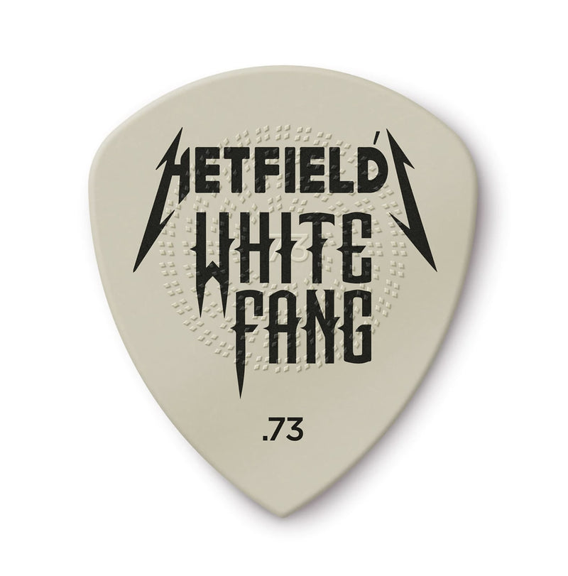 Dunlop Hetfield's White Fang Custom Flow Pick .73mm, Tin Pack
