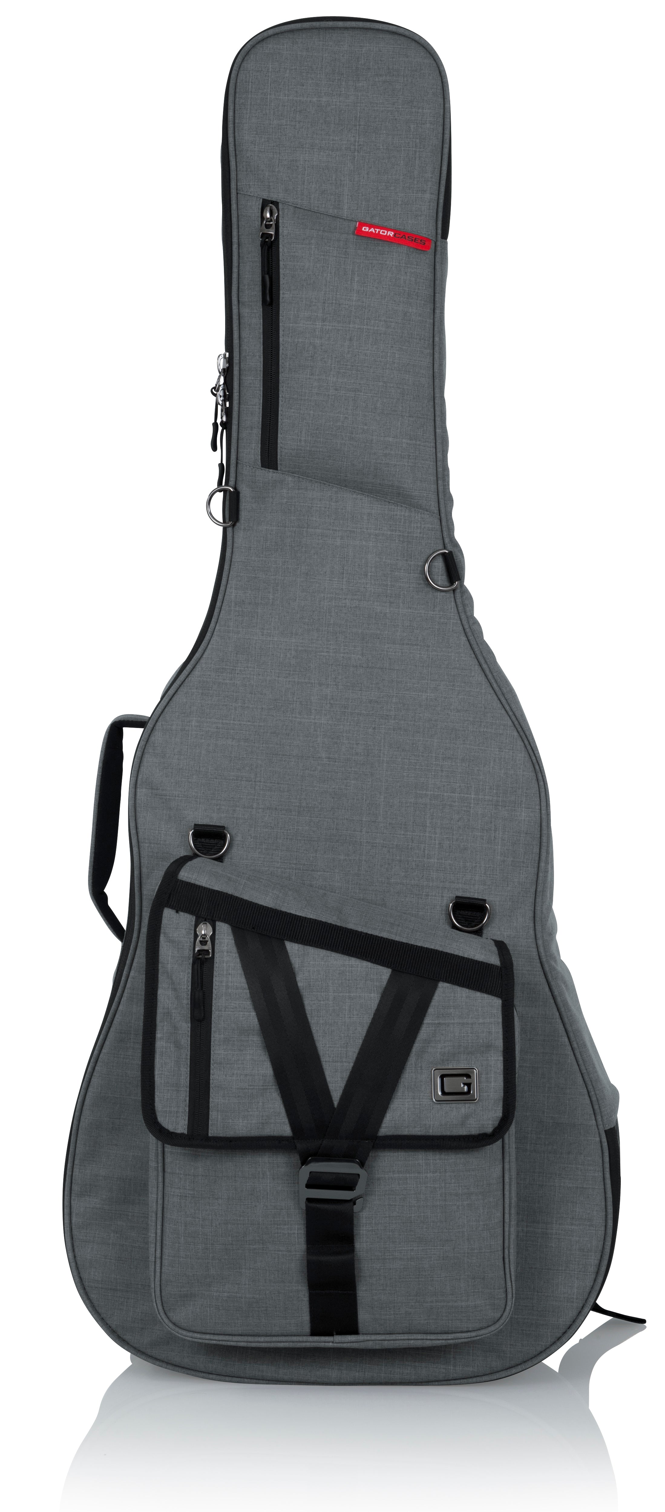 Gator Cases GT-ACOUSTIC-GRY Transit Series Acoustic Guitar Gig Bag